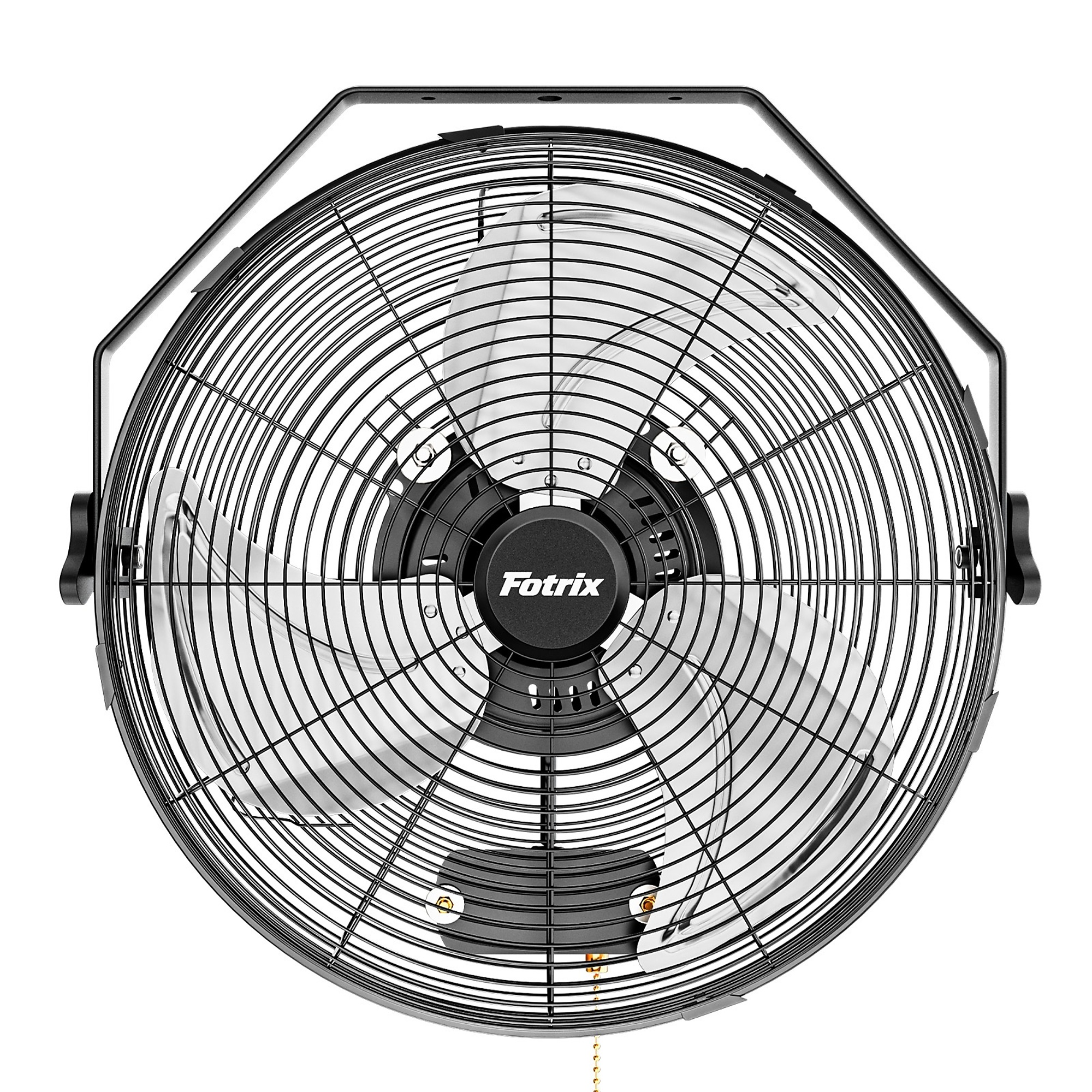 EdenDirect High Velocity Wall Mount Fan — 18in., 6360 CFM, 3 Speeds, 360° Adjustable Tilt, for Garage Workshop Porch Toolhouse