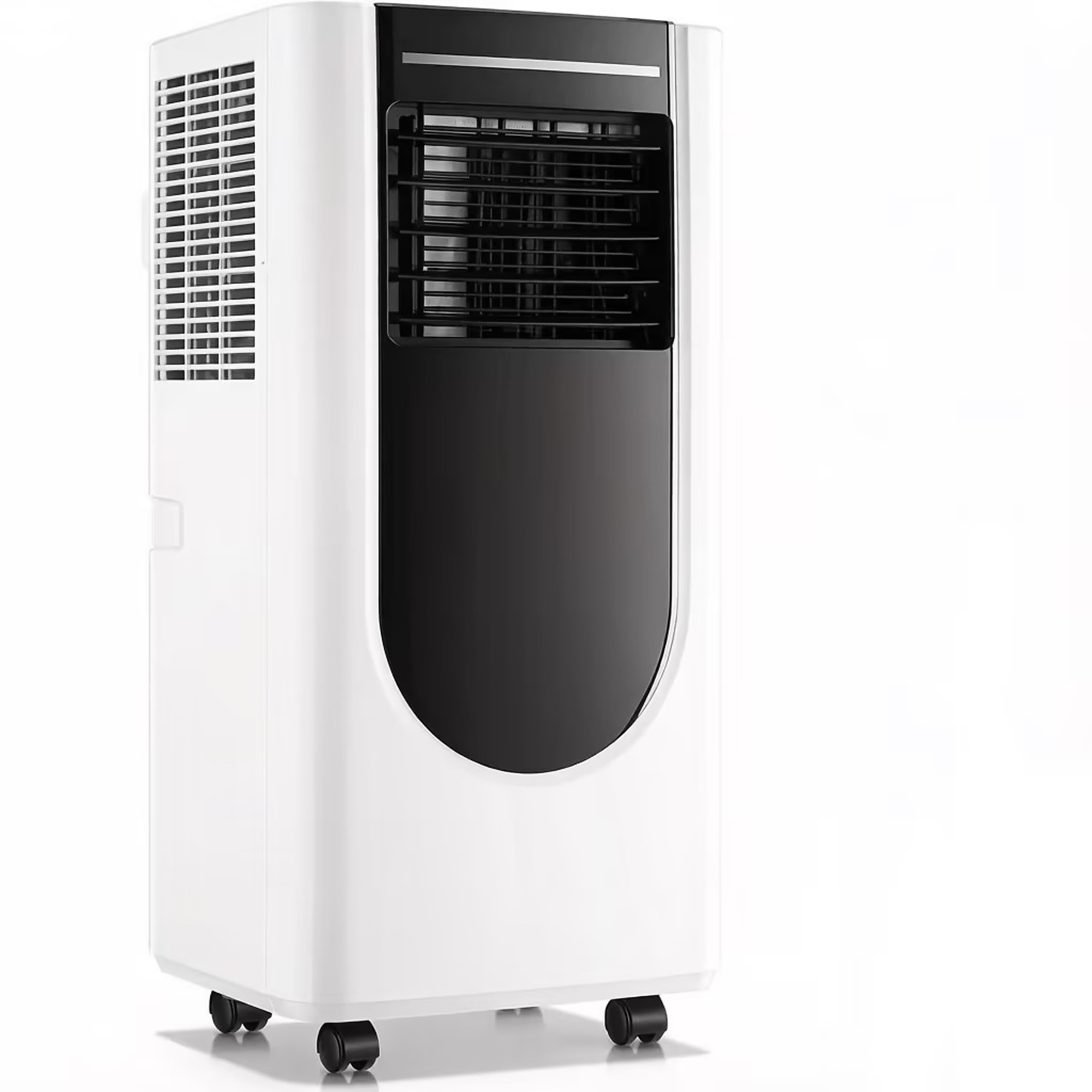 EdenDirect Portable Air Conditioner — 8000 BTU, 5000 BTU DOE, Cools 250 sq. ft., Dehumidifier, Fan Mode, Remote Control, White