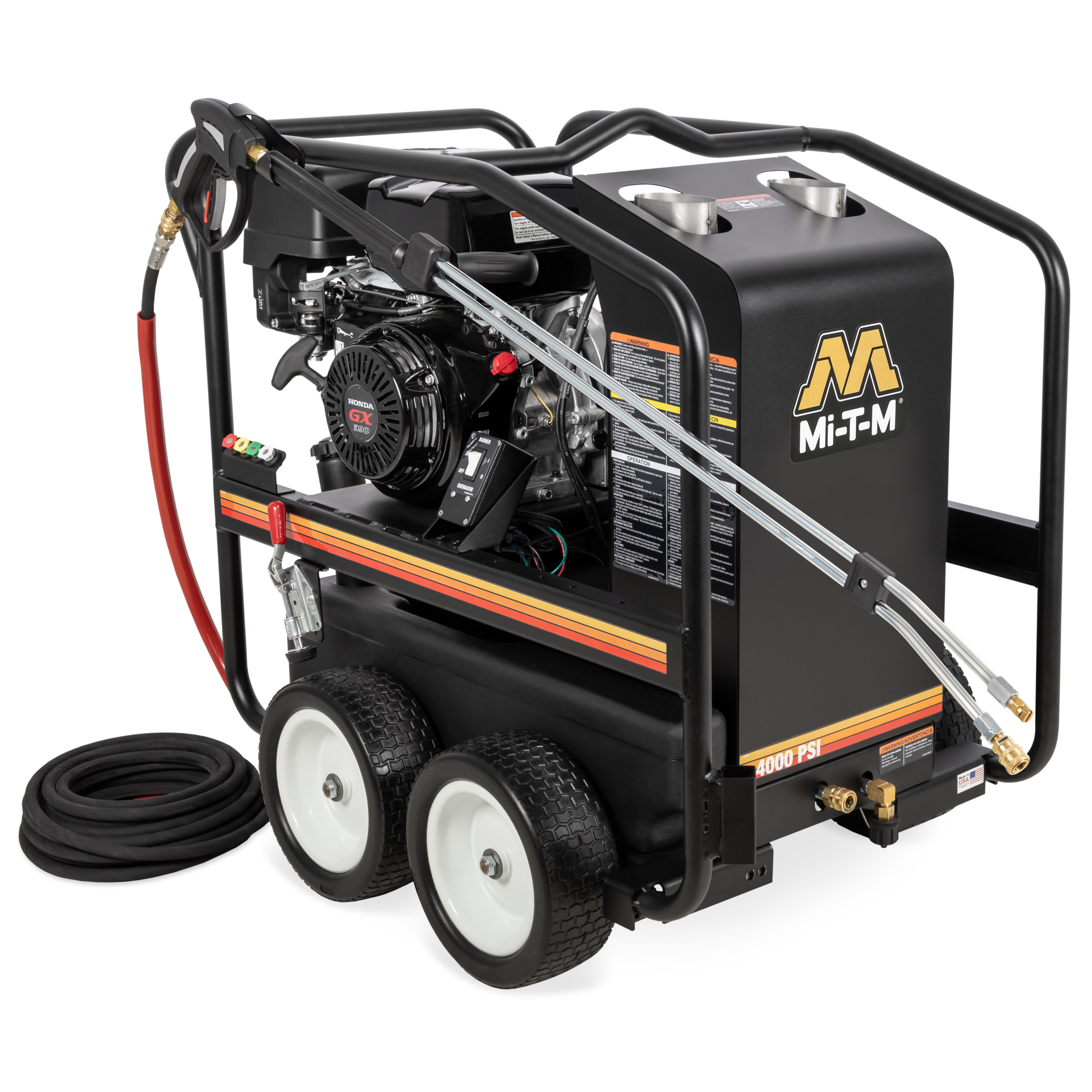 Mi-T-M HSP Series Gasoline Direct Drive Hot Pressure Washer, HSP-4004-3MGH