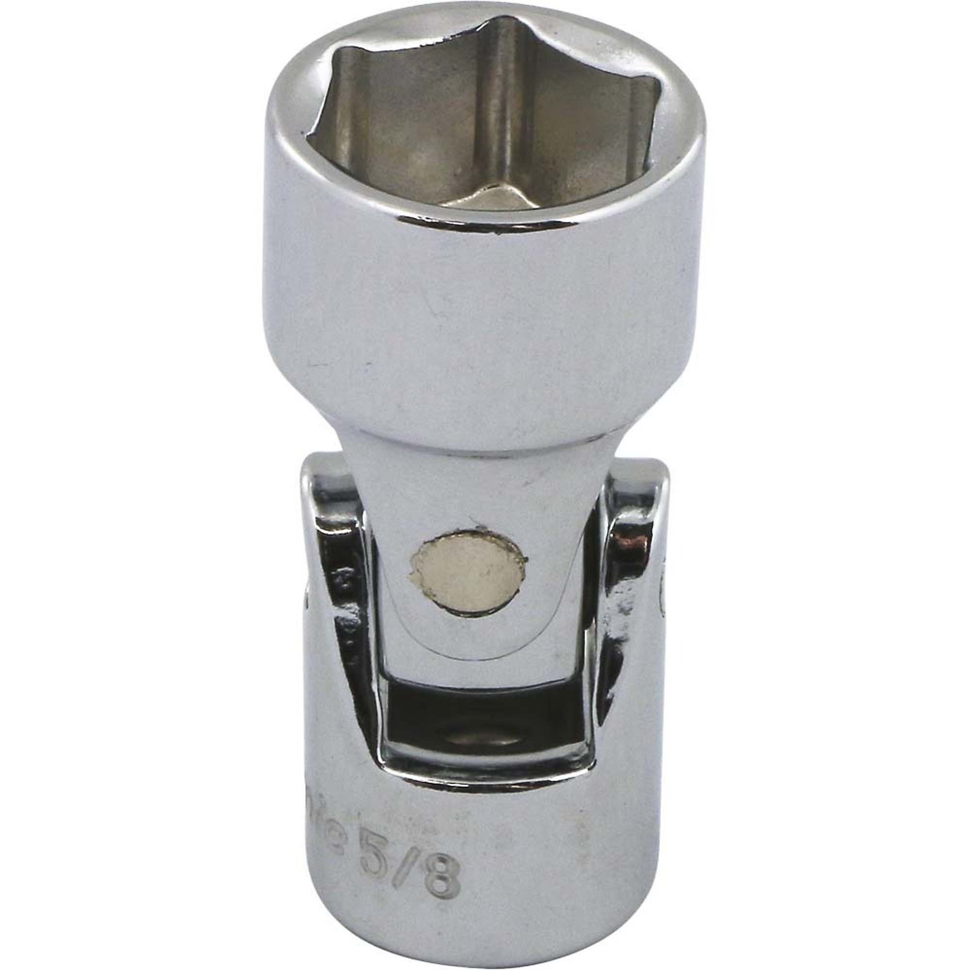 Dynamic Tools 3/8in. Drive 6-Point SAE Universal Joint Socket — 5/8in., Chrome Finish, Model# D008620