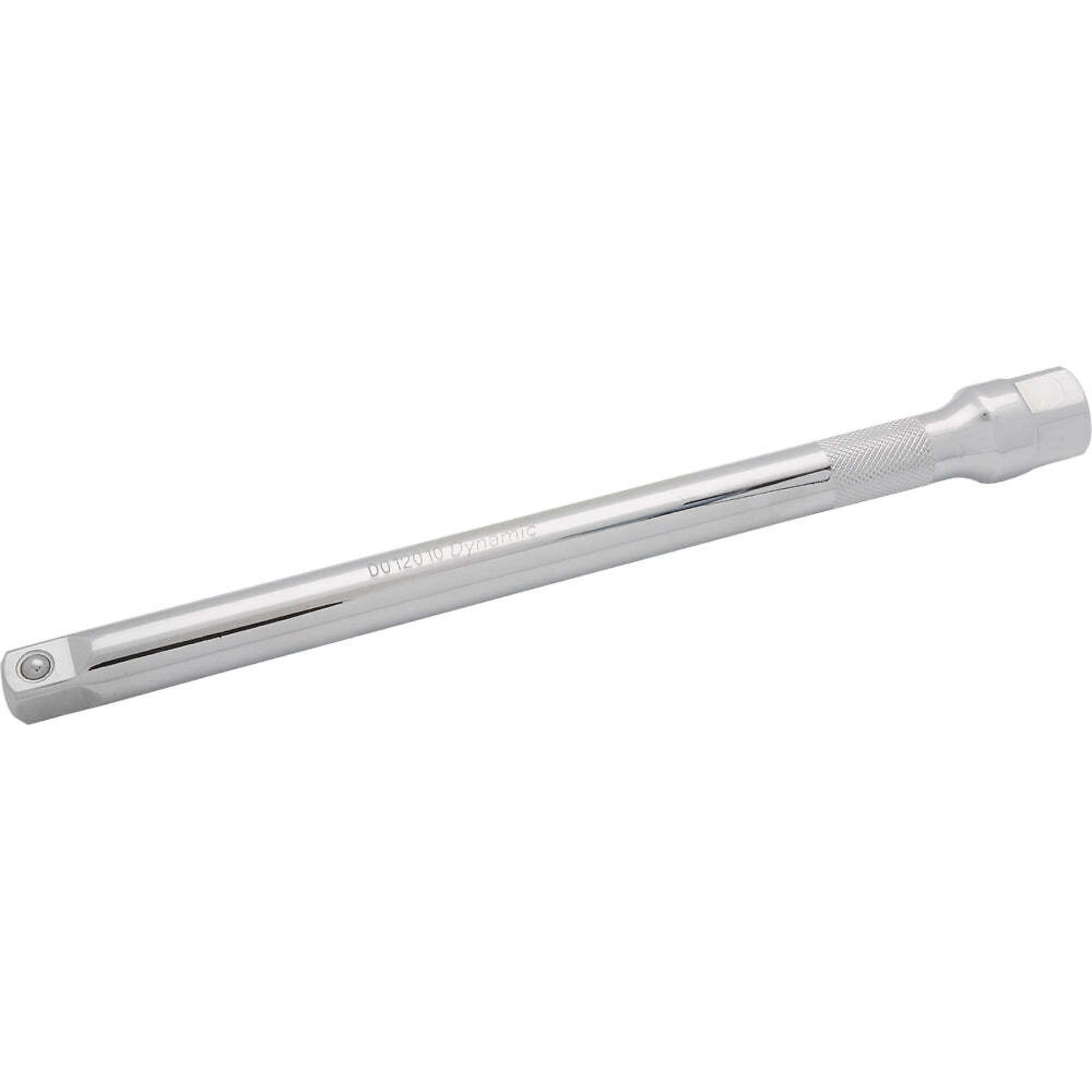 Dynamic Tools Chrome Extension — 1/2in. Drive, 10in. Long, Model# D012010