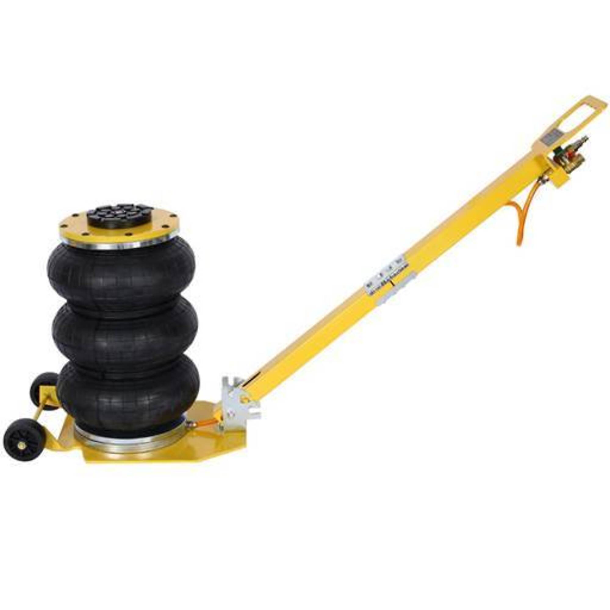 TMB Triple Bag Air Jack — 6600-Lb. Capacity, Yellow, Model# BAC-W46558459