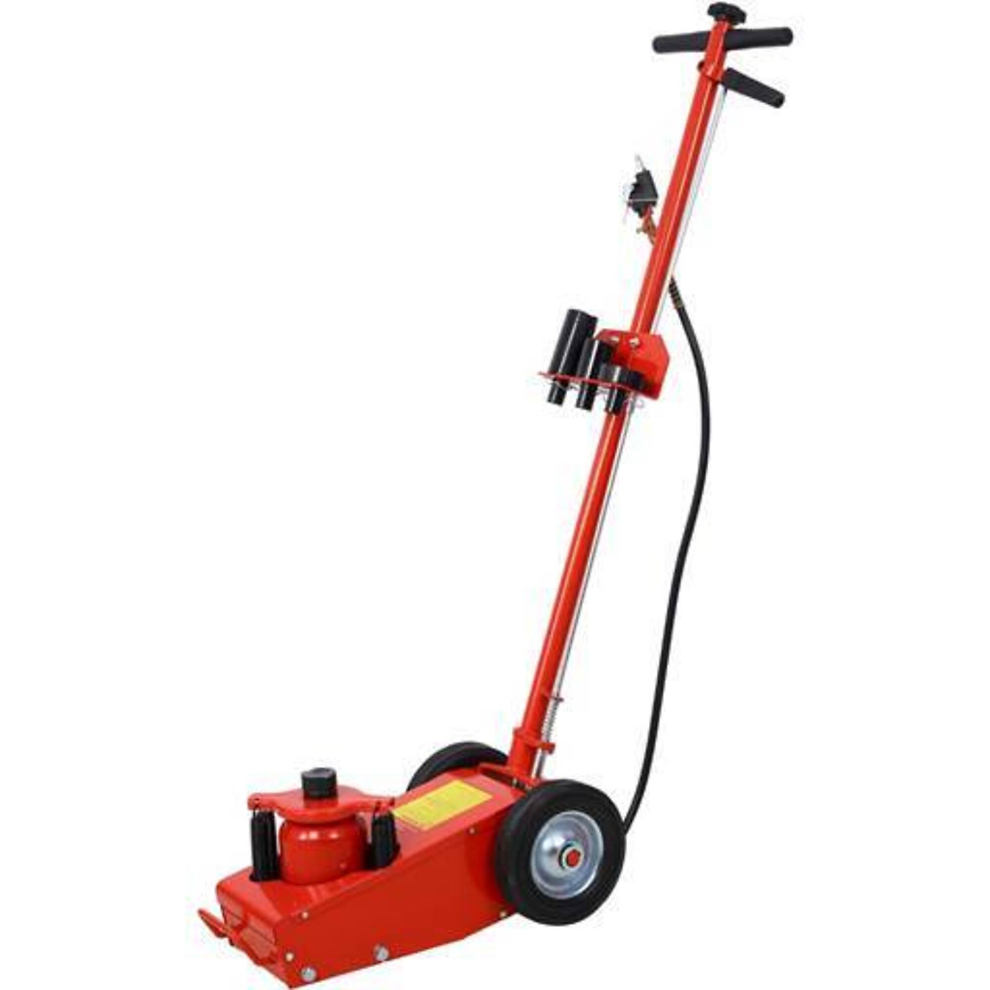 TMB Hydraulic Floor Jack — 22-Ton Capacity, Red, Model# BAC-W46564154