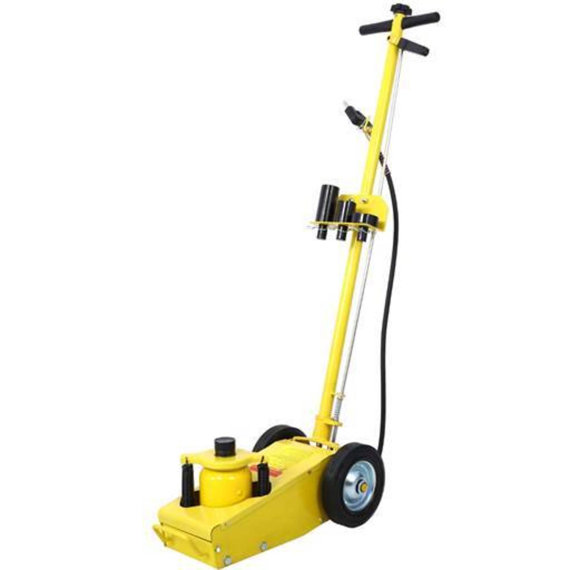 TMB Hydraulic Floor Jack — 22-Ton Capacity, Yellow, Model# BAC-W46564161