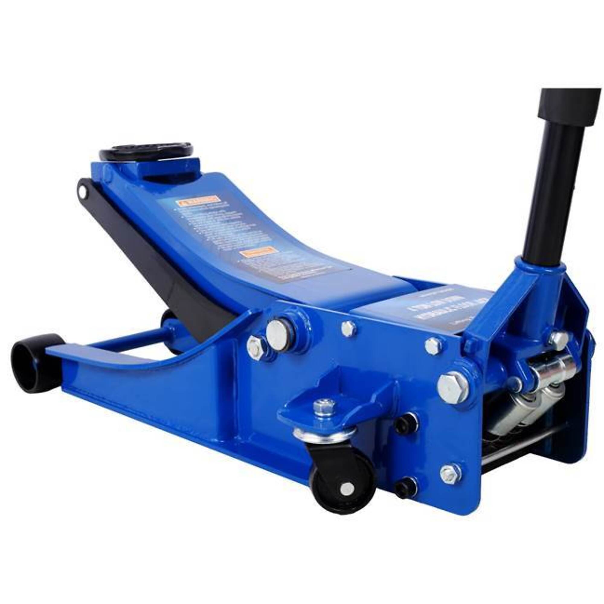 TMB Low-Profile Hydraulic Floor Jack — 4-Ton, 8000-Lb. Capacity, Blue, Model# BAC-W465P190499