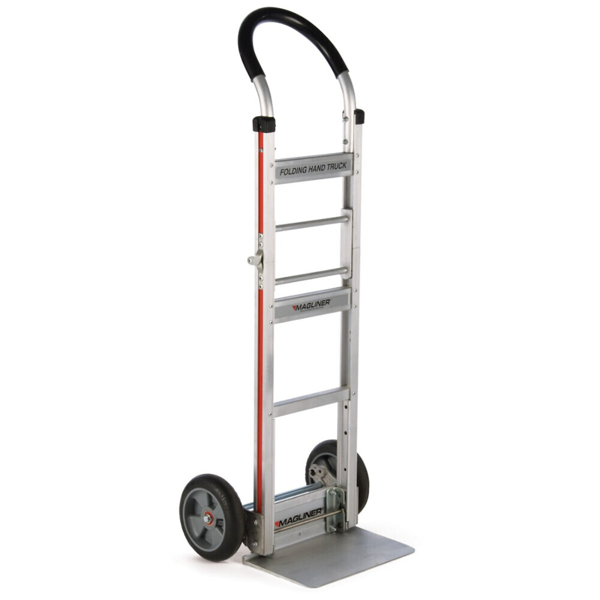 Magliner Two-Wheel Folding Hand Truck — Straight Back Frame, Model# FTA19E1AL
