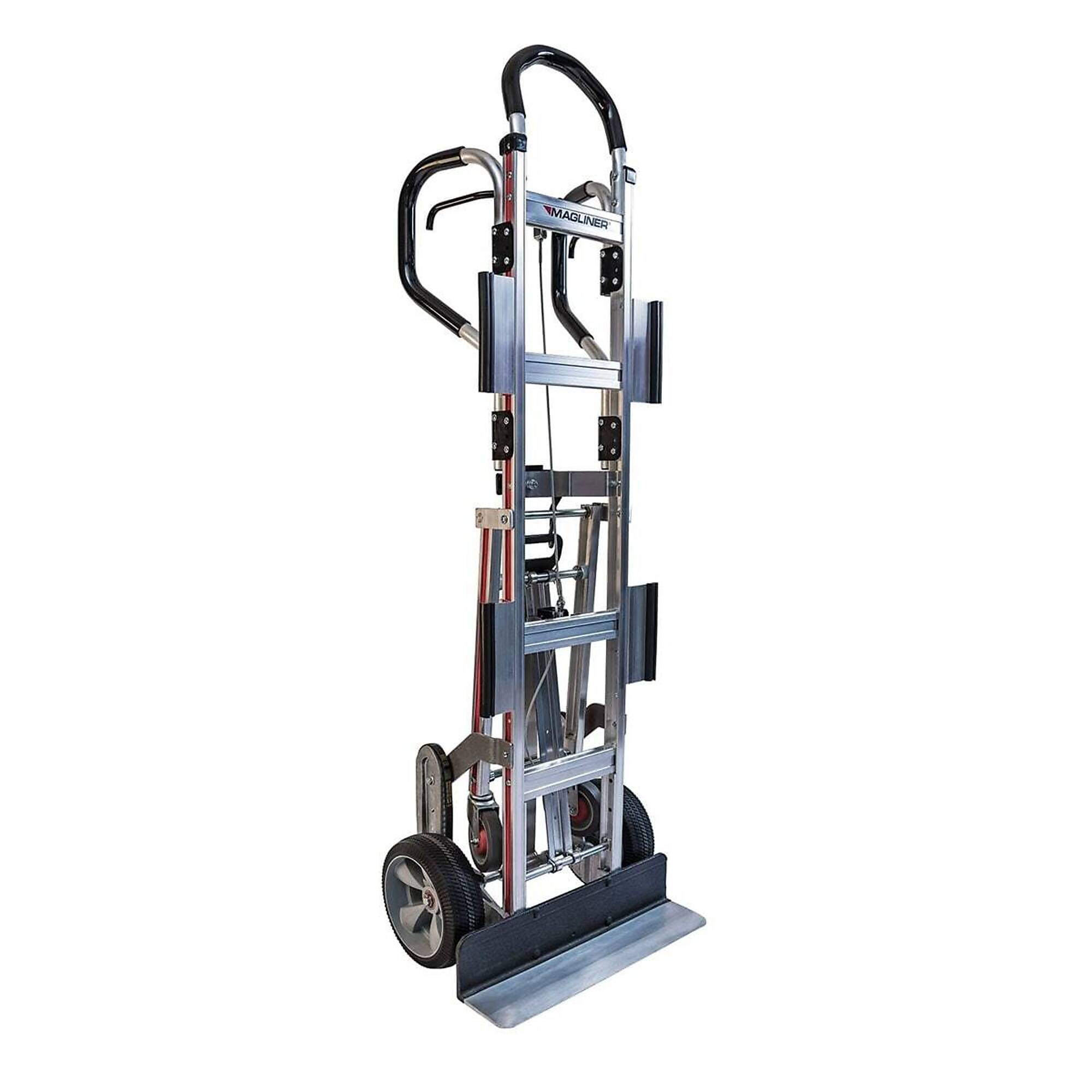 Magliner Appliance Truck with 4th Wheel Attachment — Handle Release, 12ft. Strap, Model# HDARB5CM1EC11RLR