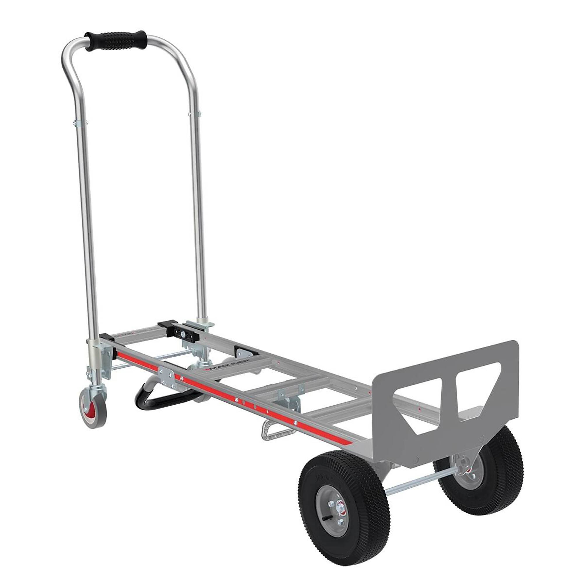 Magliner Gemini Sr. Convertible Hand Truck — 10in. Pneumatic Wheels, Assembled, Model# GEAS17UA4R