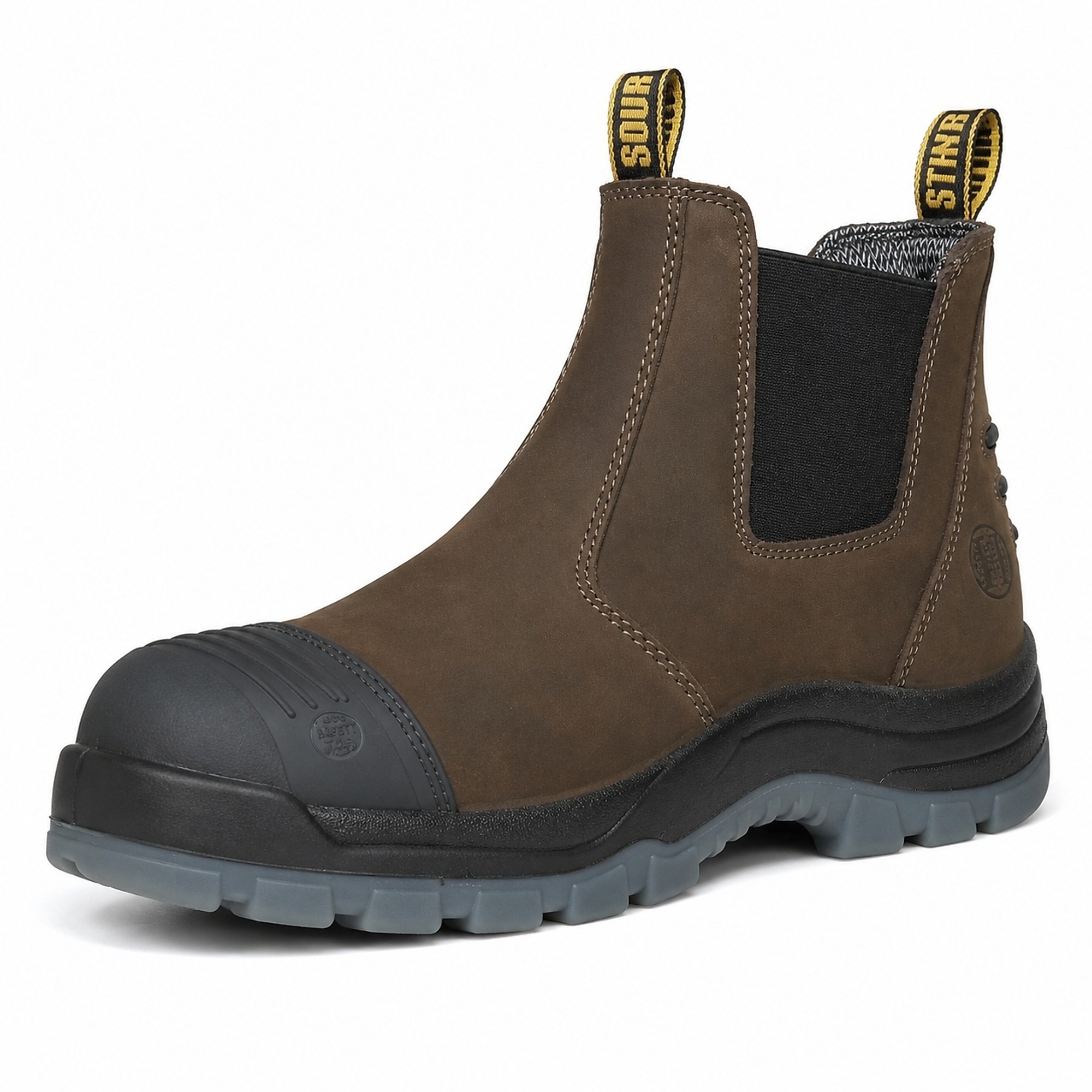 Handpoint 6in Brown ST Work Boot