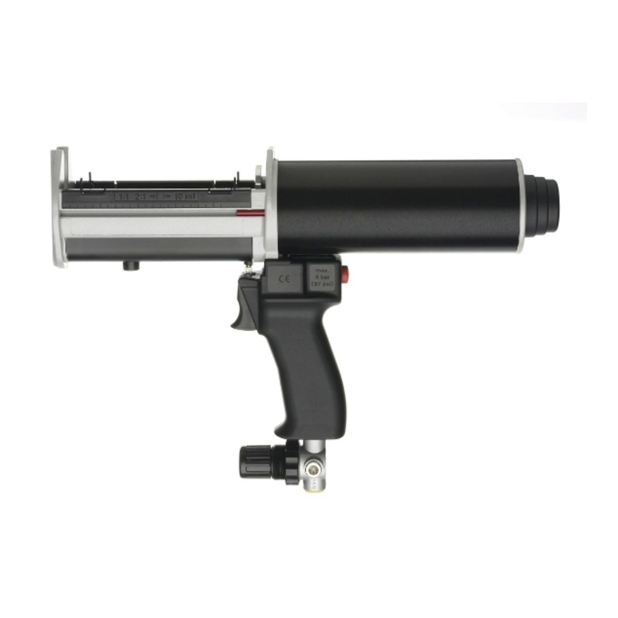 SikaFast High Pressure DP 400-100-10 Pneumatic Dispensing Gun, 490mL