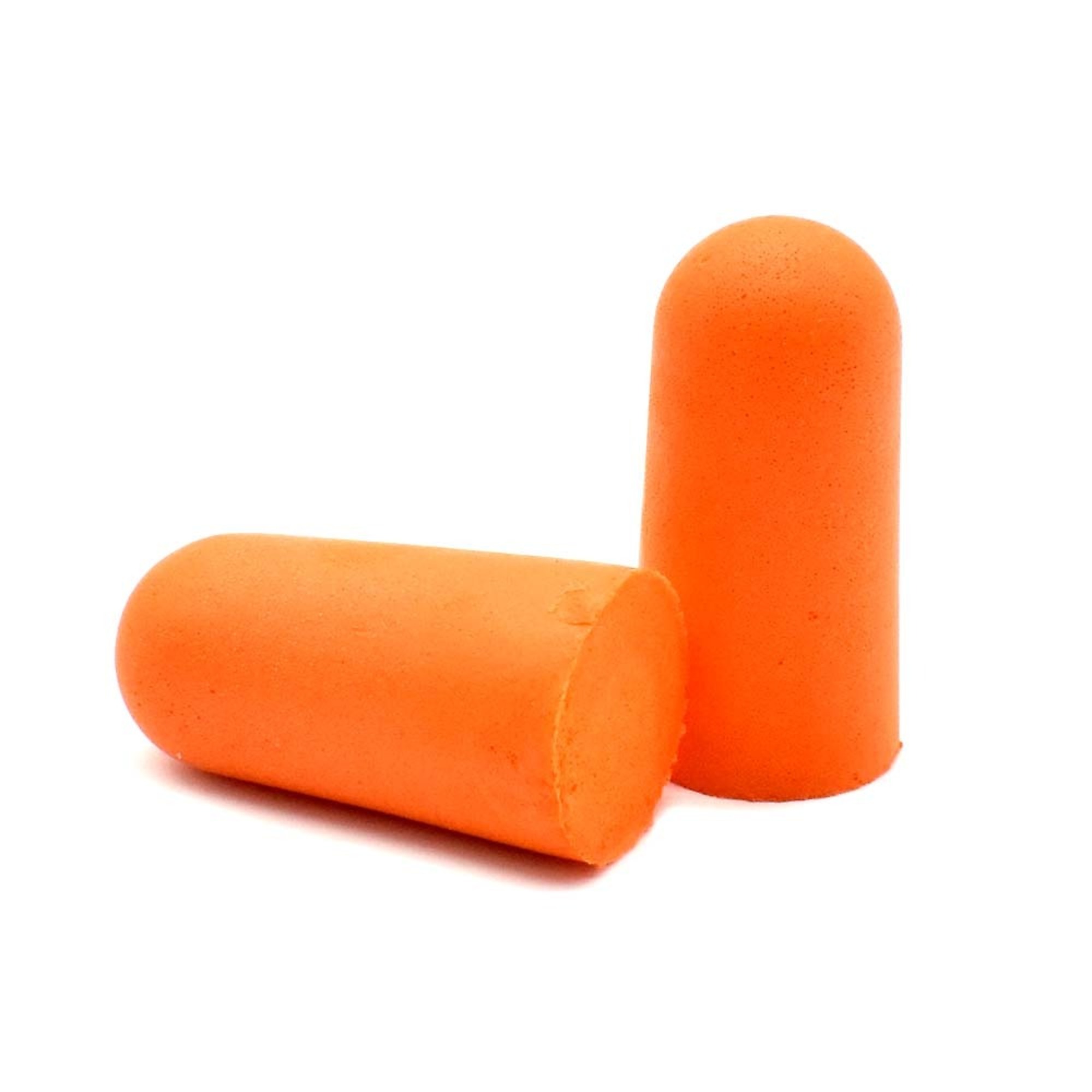 Interstate Safety 40201 Ultra-Soft Foam Earplugs, Box of 200 Pair - 32dB Highest NRR - Orange Color