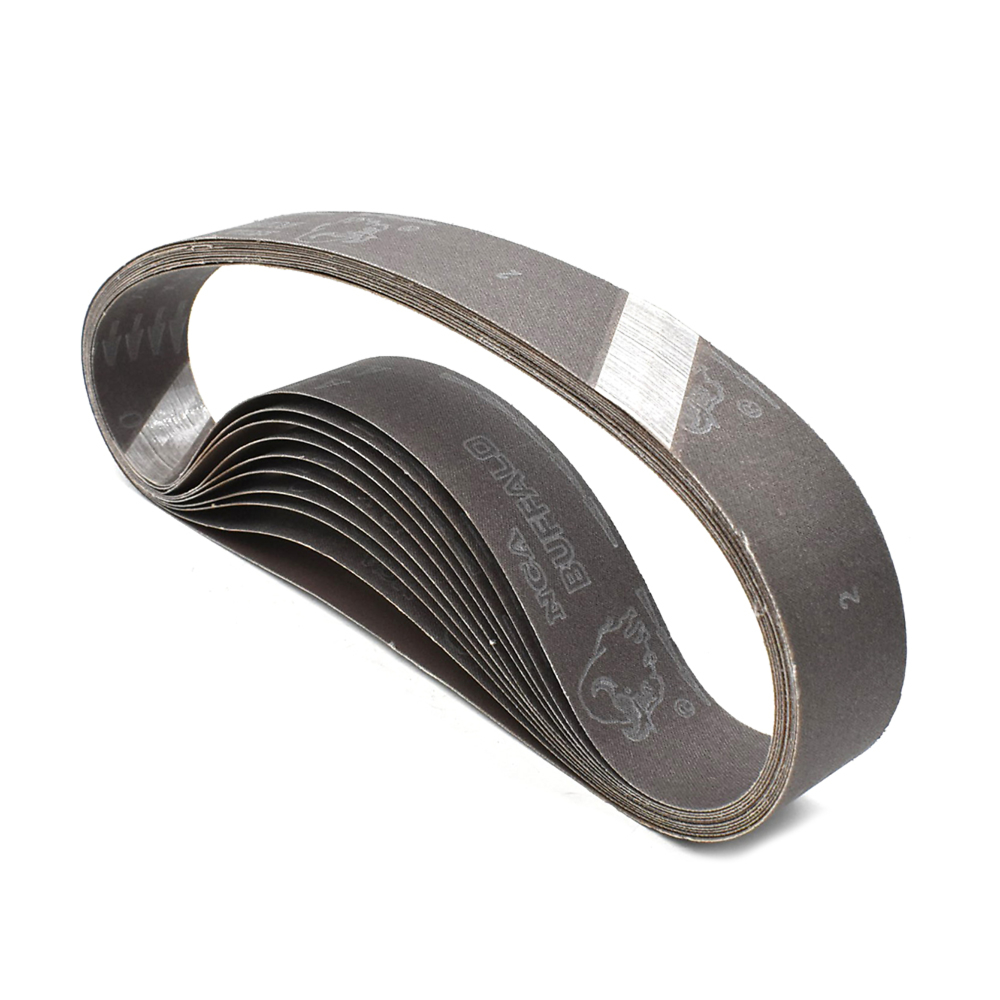 Specialty Diamond HPG180-10 1-1/2 Inch x 30 Inch Aluminum Oxide Sanding Belt, 180 Grit - 10 Pack