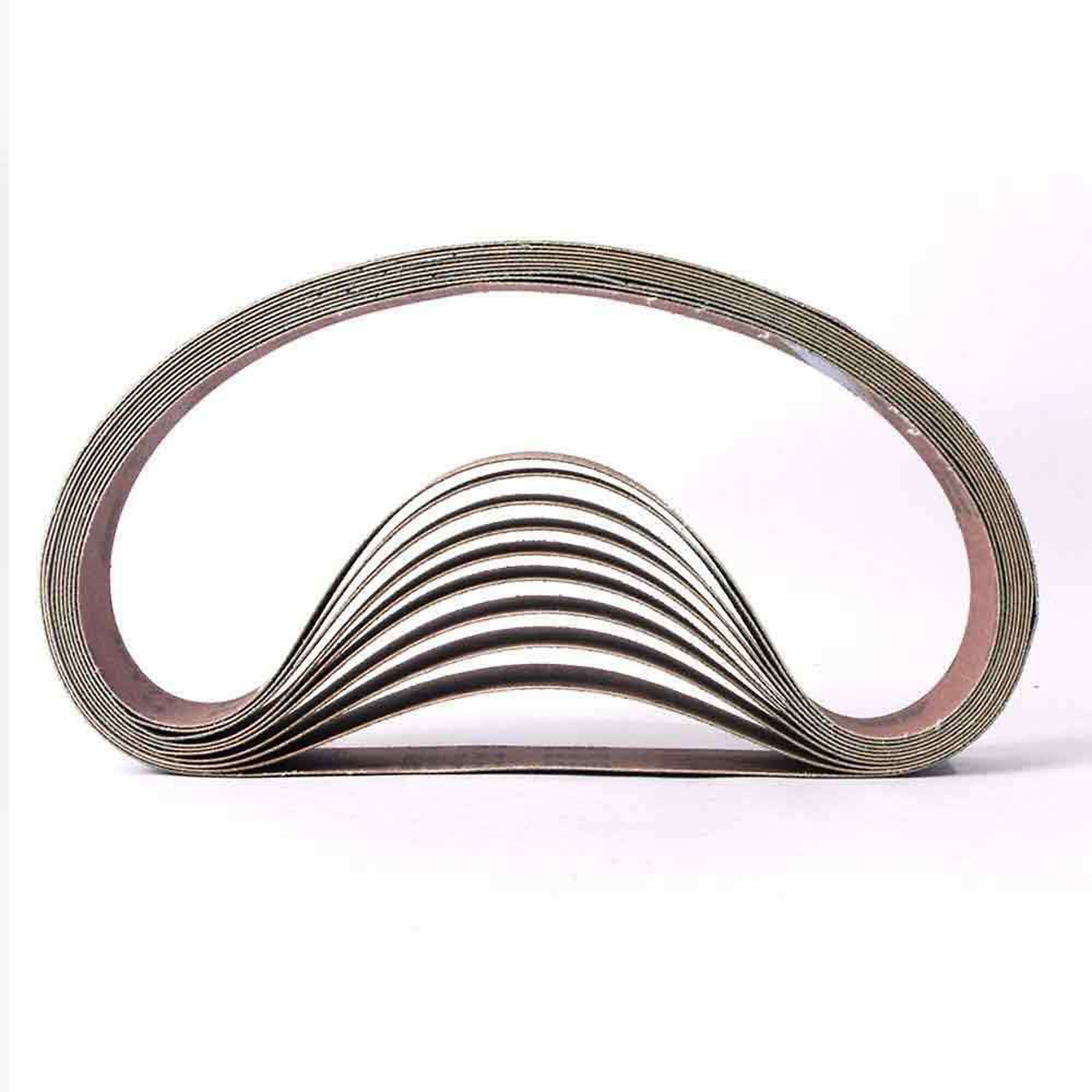 Specialty Diamond HPG60-10 1-1/2 Inch x 30 Inch Aluminum Oxide Sanding Belt, 60 Grit - 10 Pack