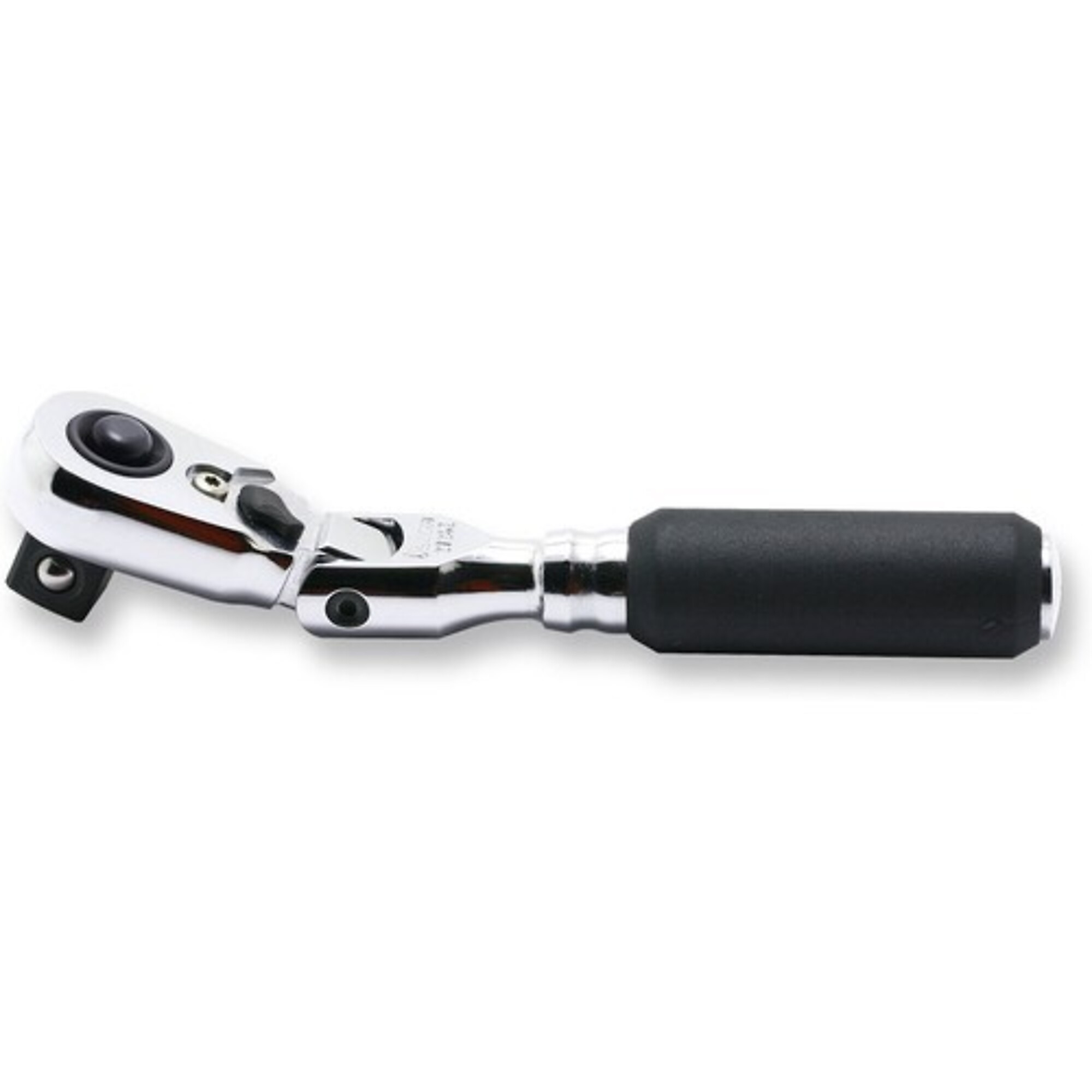 Ko-ken USA 1/4" Body 3/8" Sq. Dr. Ratchet Handle 72 teeth Flexible Head Length 114mm Quick Release Z-series