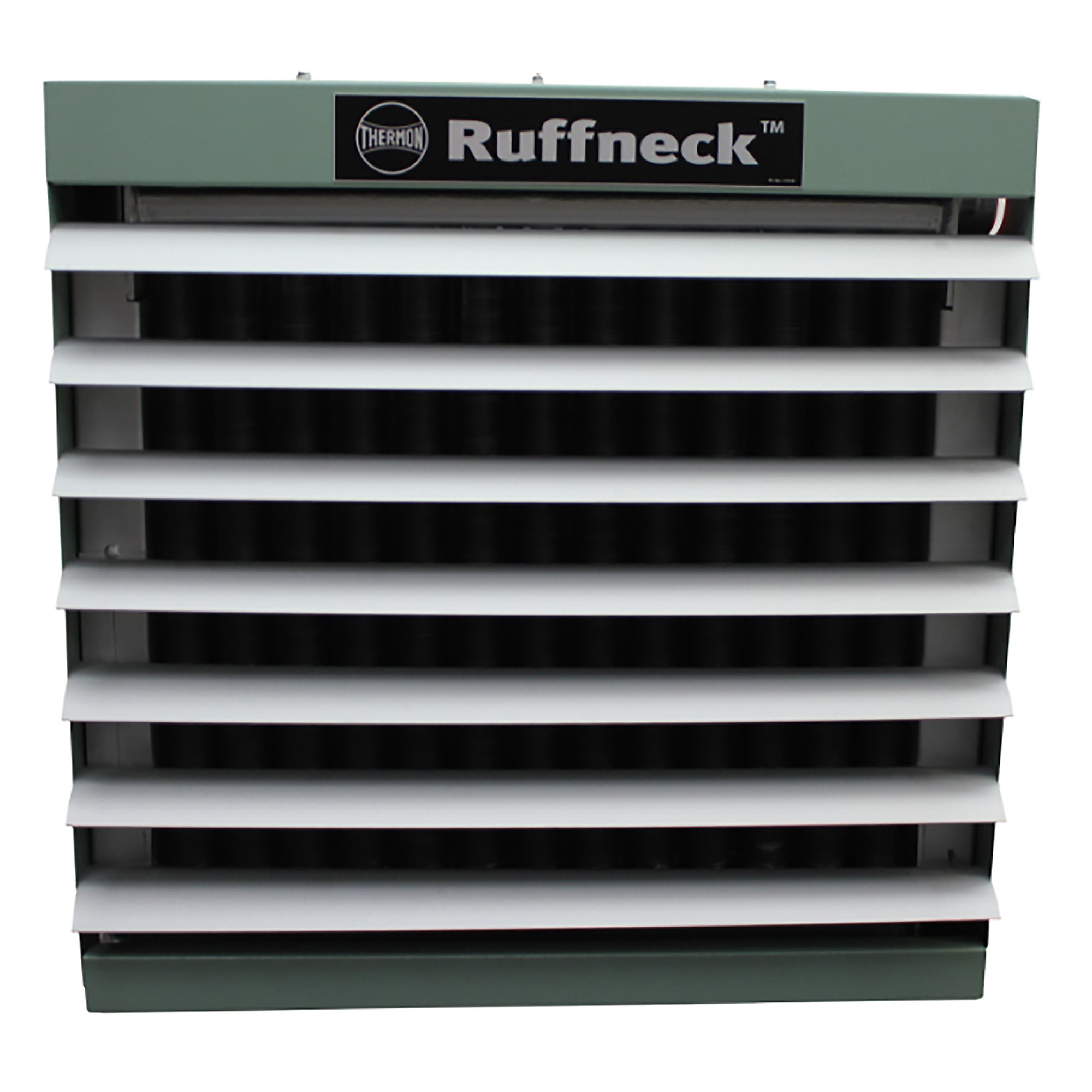 Ruffneck™ HP Series Epoxy Powder-Coated Carbon Steel Heat Exchanger Explosion-Proof Unit Heater for Hazardous Locations, 36" Fan, 115V, 1Ø, 2" NPT Female Connection