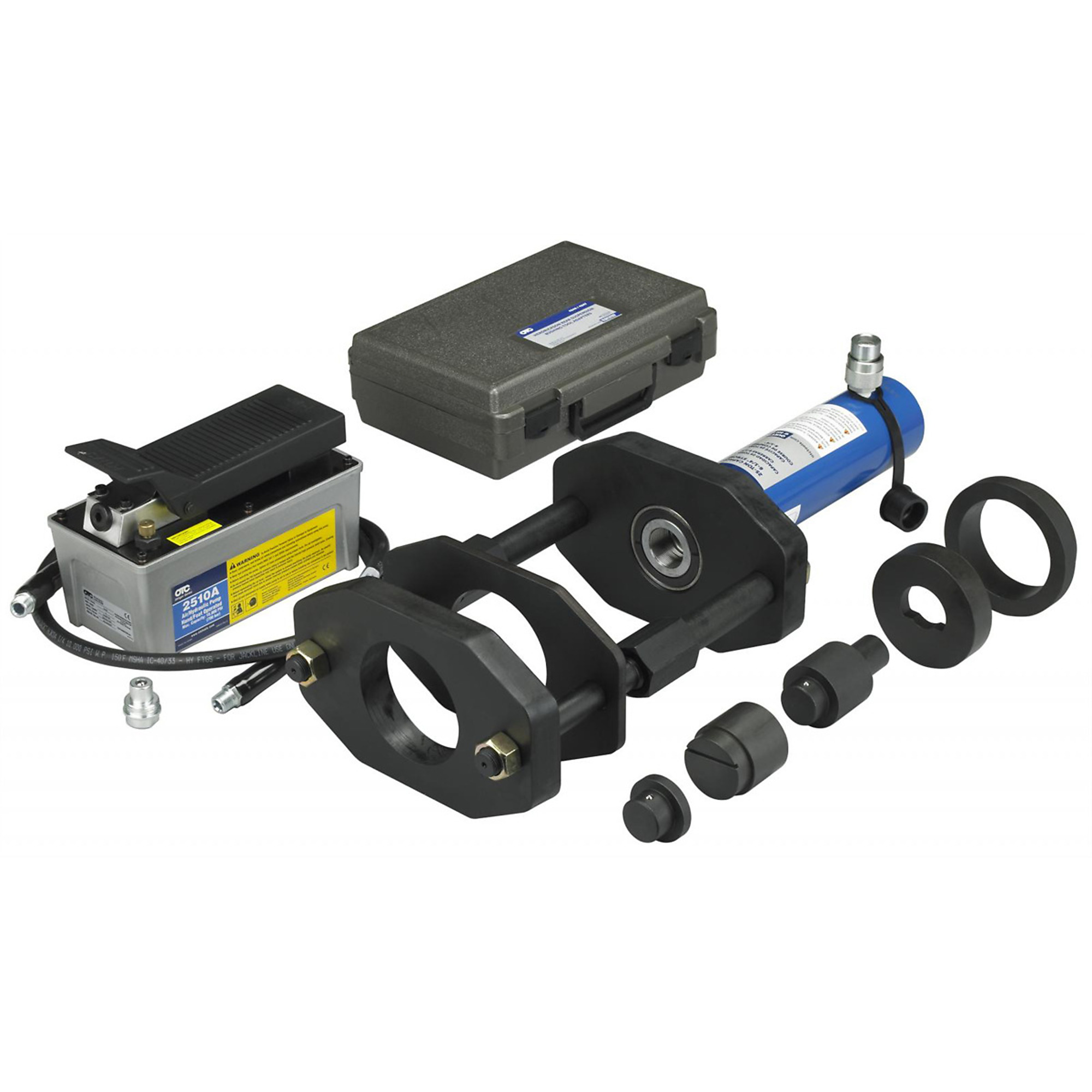 OTC Hendrickson Rear Suspension BushingMaster Kit with Pump