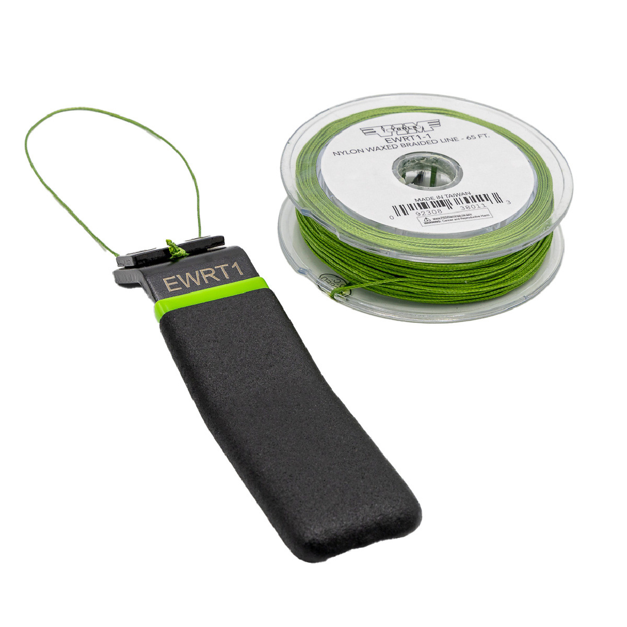 Vim Tools EWRT1 Tape Removal Tool, Waxed Nylon String Cutter, Adjustable Replaceable String, Safely Removes Stick On Wheel Weights Emblems Decals Double Sided Tape From Finished Surfaces