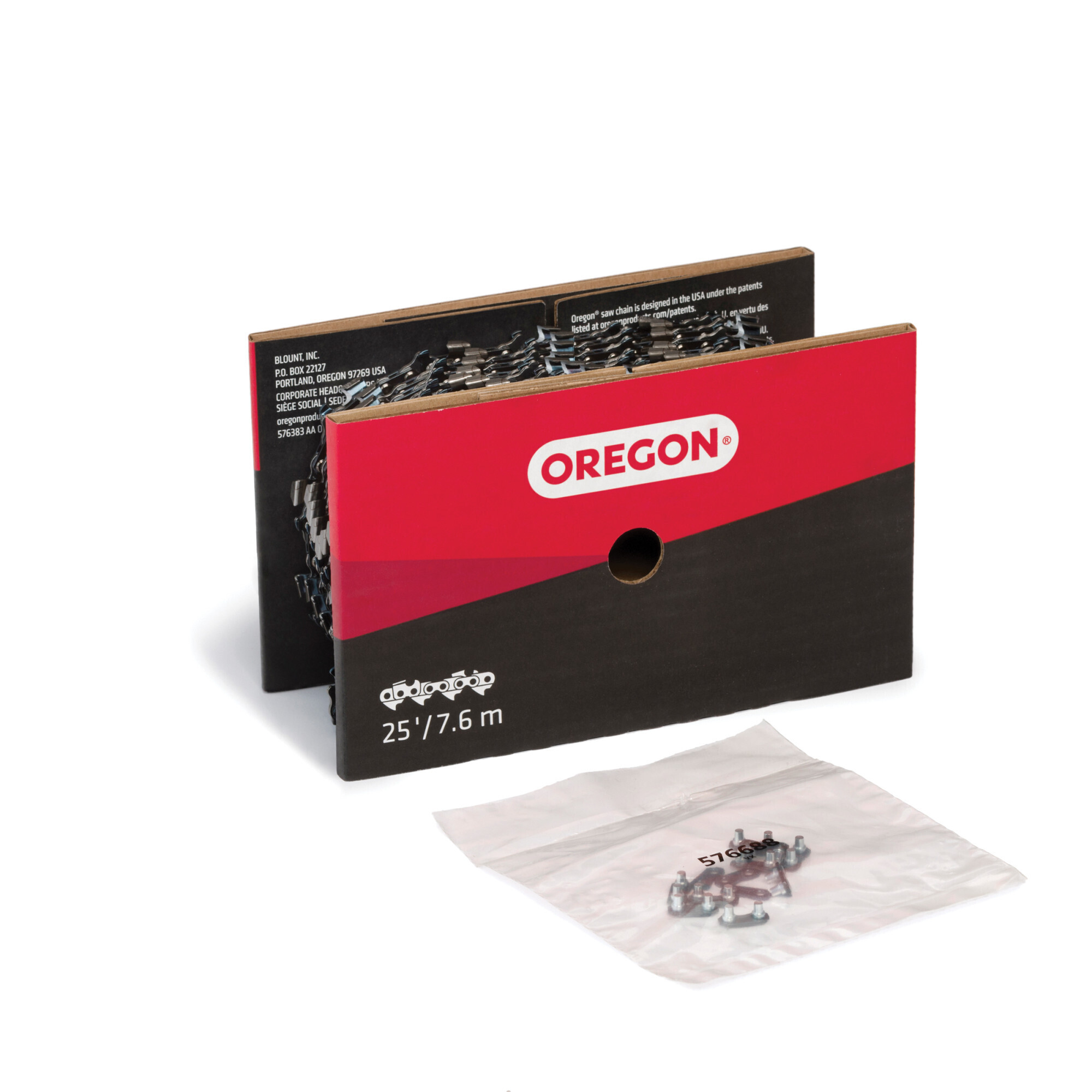 Oregon ControlCut Chainsaw Chain, Bar Length, Length 25, Chain Pitch .325, Model# 21BPX025U
