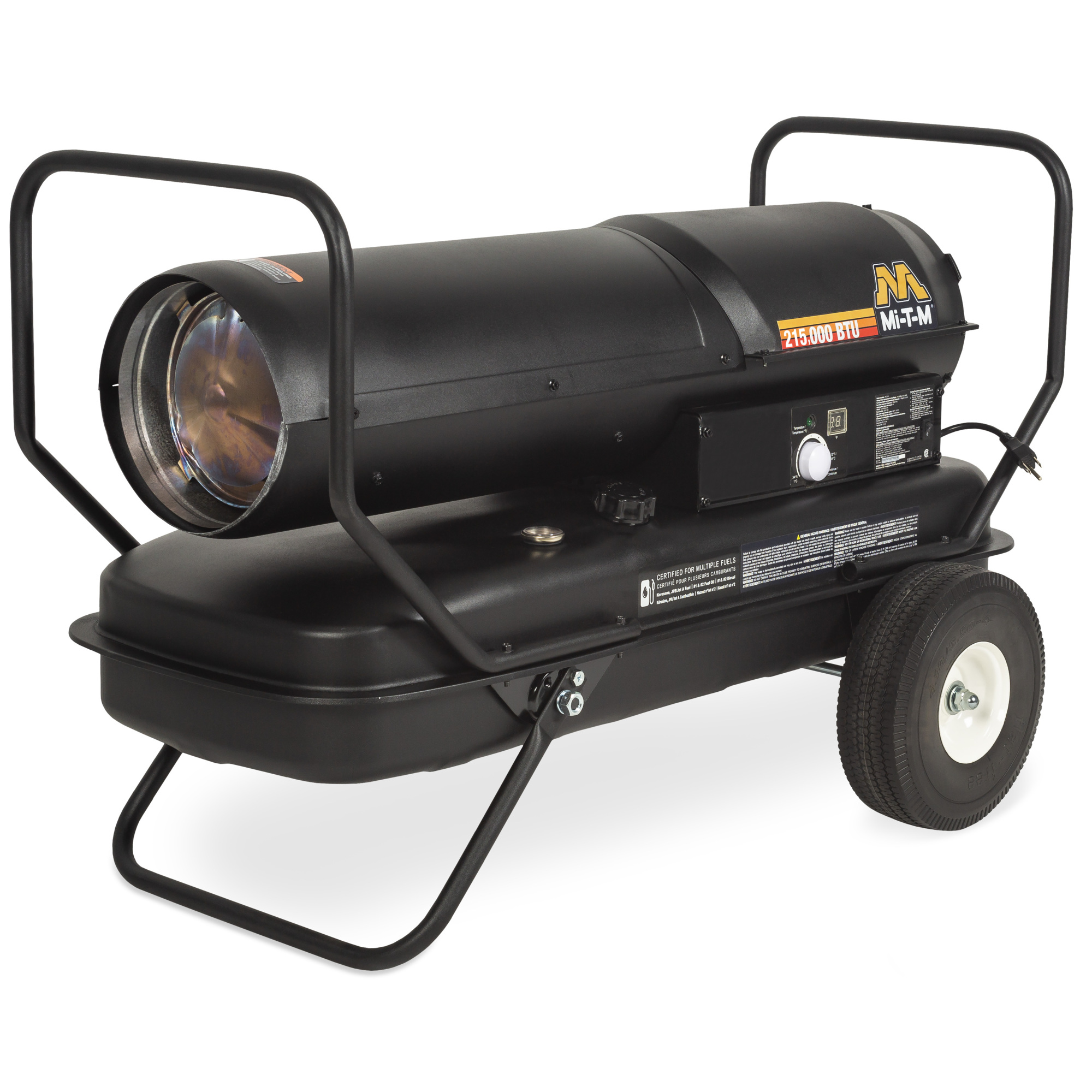 Mi-T-M Kerosene Forced Air Heater, 215,000 BTU, MH-0215-0M11