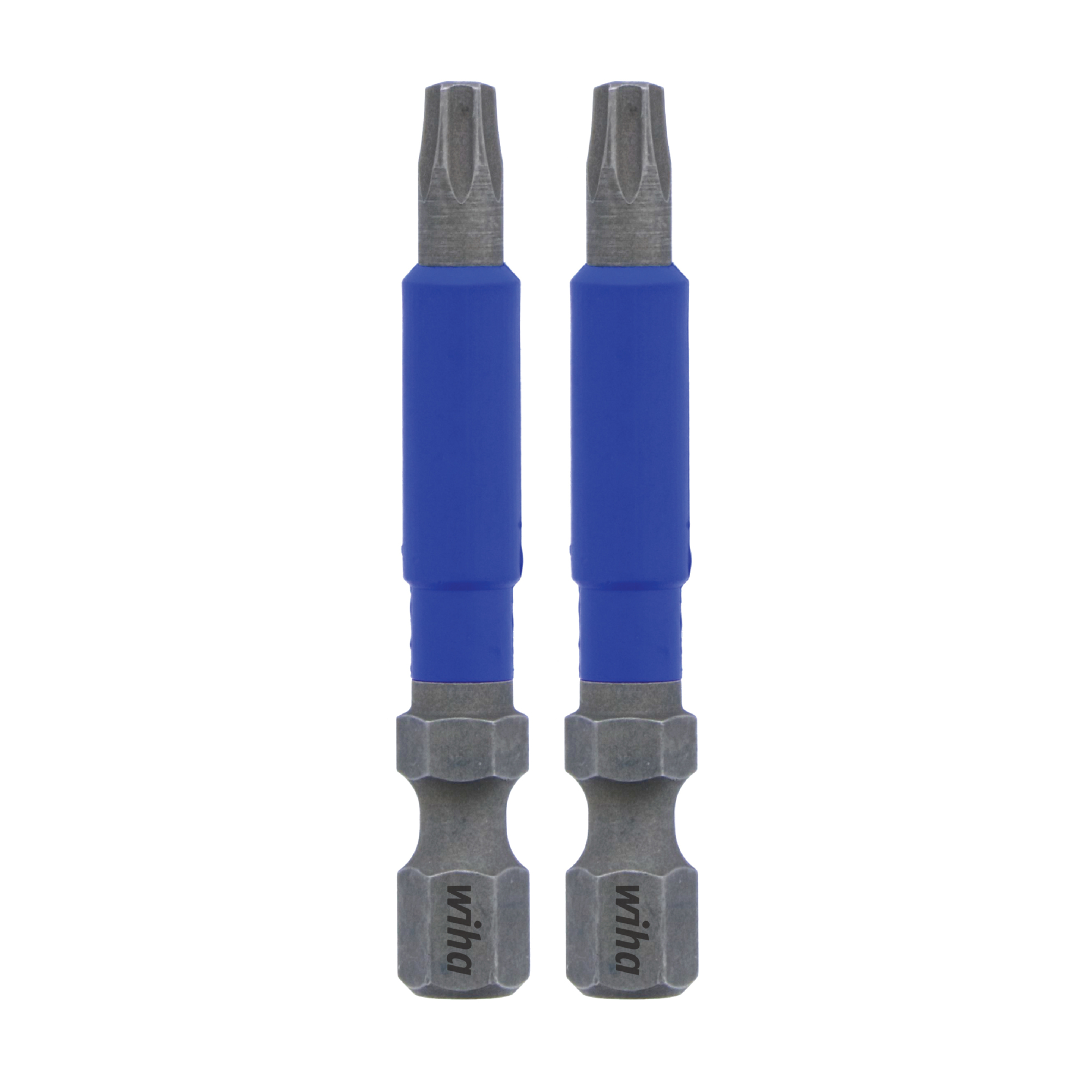 Wiha Tools TerminatorBlue Torx Impact Bits, T15, 2.0L, 2-Pack , Model# 70218