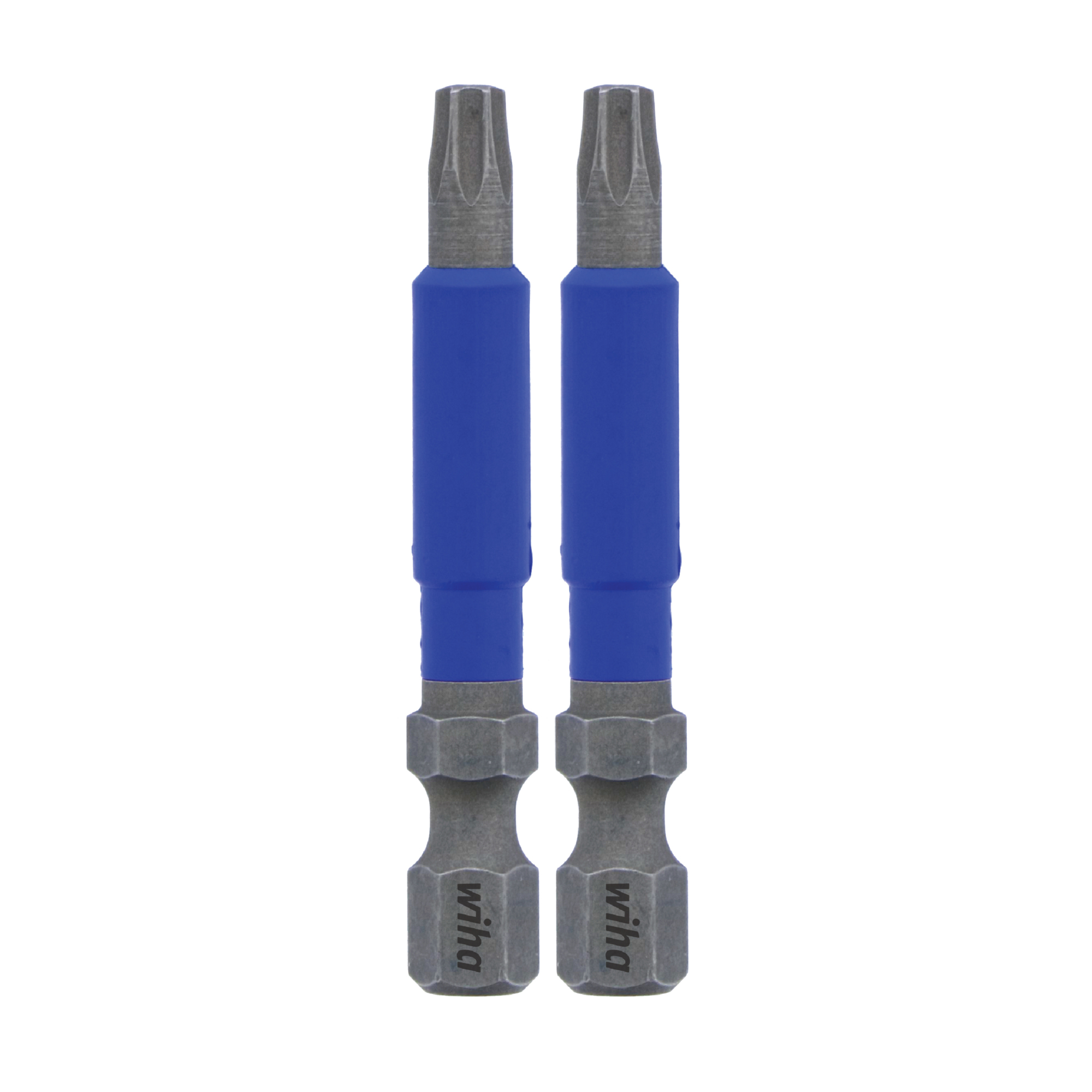 Wiha Tools TerminatorBlue Torx Impact Bits, T20, 2.0L, 2-Pack , Model# 70219