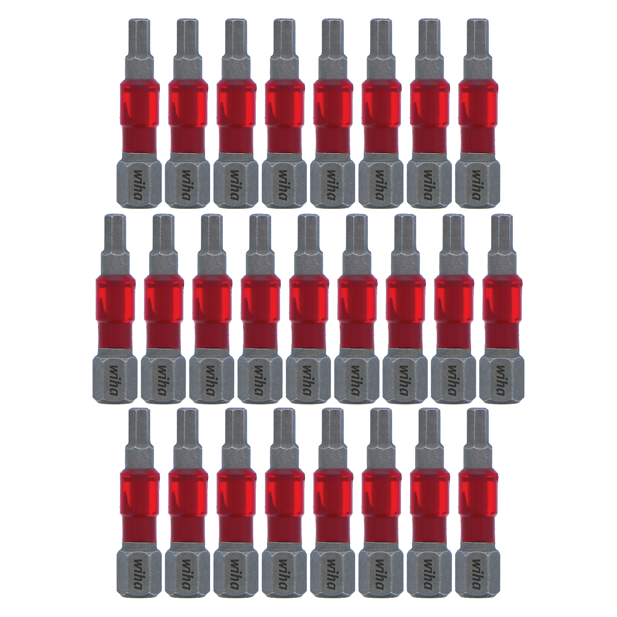 Wiha Tools Maxxtor Hex Impact Bits, 1/8", 29mm L, 10-Pack , Model# 76630