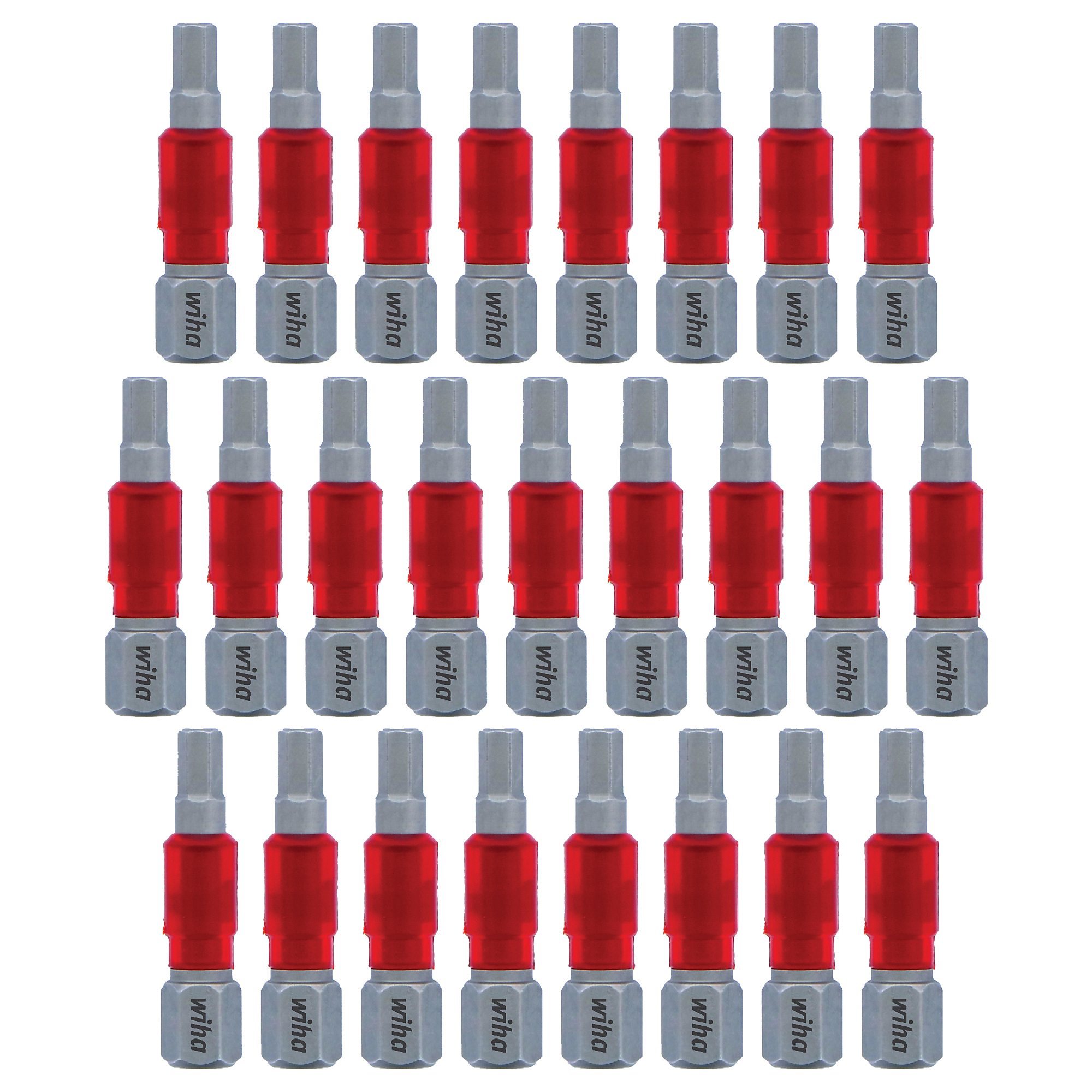 Wiha Tools Maxxtor Hex Impact Bits, 9/64", 29mm L, 25-Pack , Model# 76631