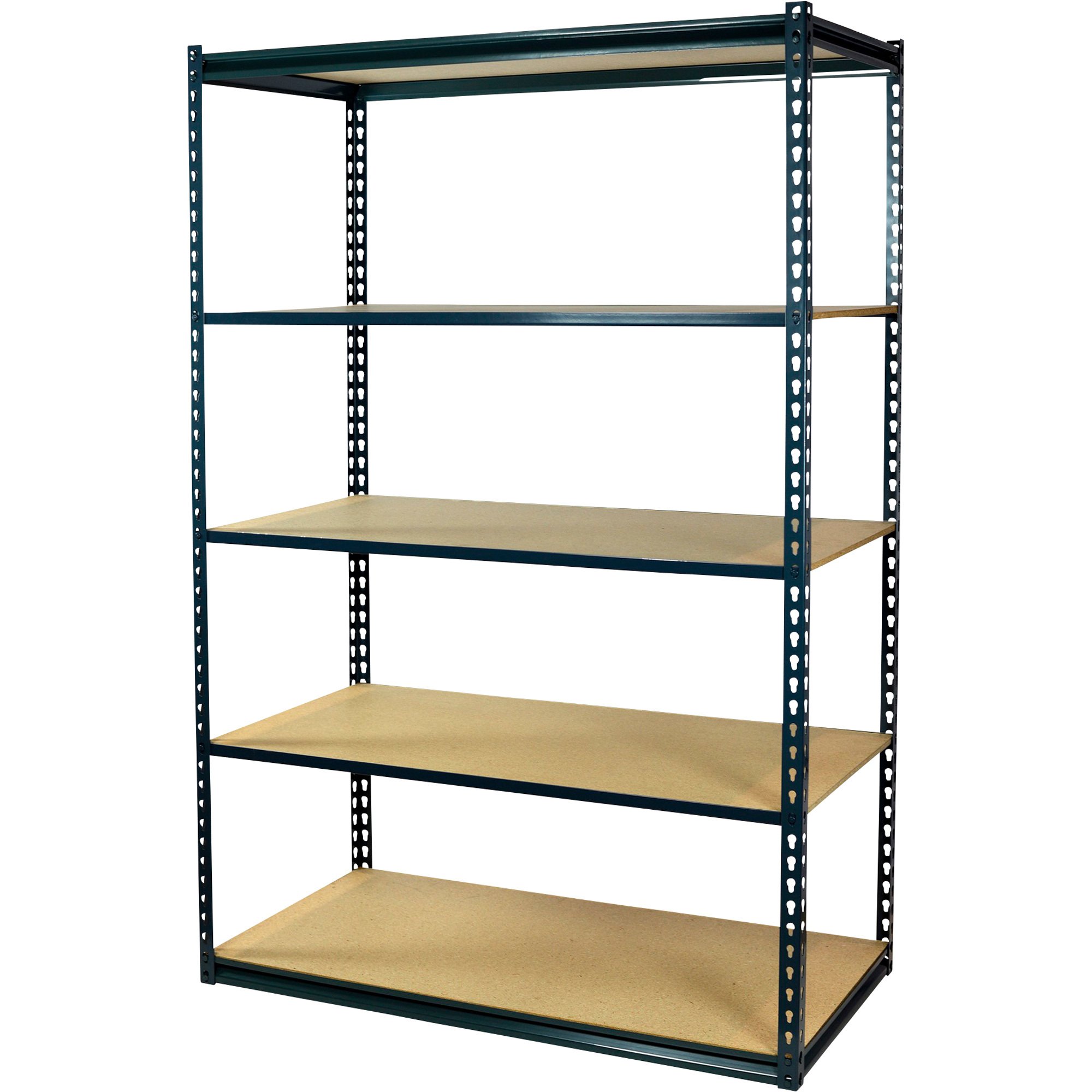 StorageMax Boltless Shelving Unit — 48in.W x 24in.D x 72in.H, 5