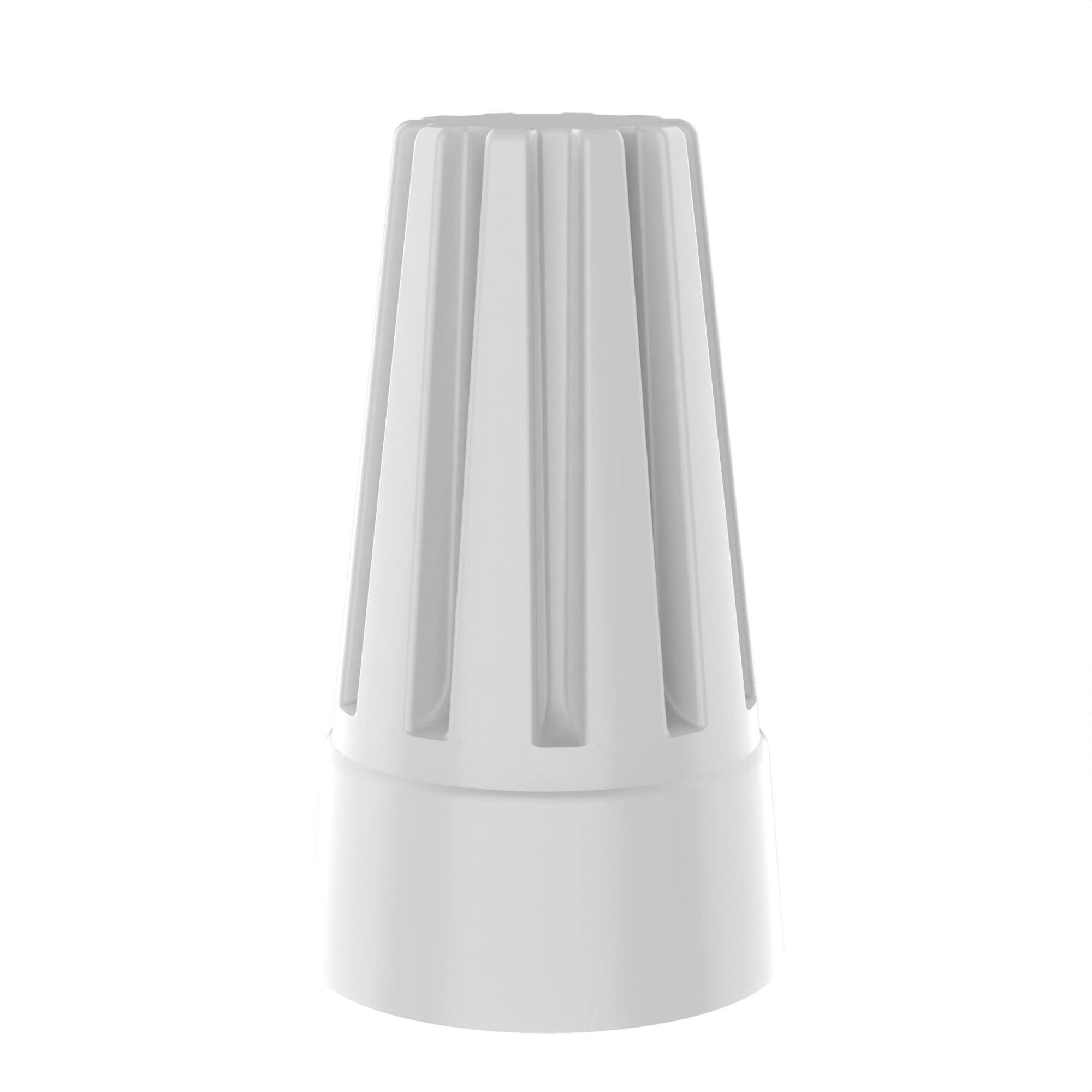 IDEAL, Gray WireTwist® WT1 Wire Connectors, Positive grip shell designed for quick installation, Fixed square-wire spring delivers secure connections, Deep skirt design, Handles wire combinations from 3 #22 AWG to 2 #16 AWG, WT1-1