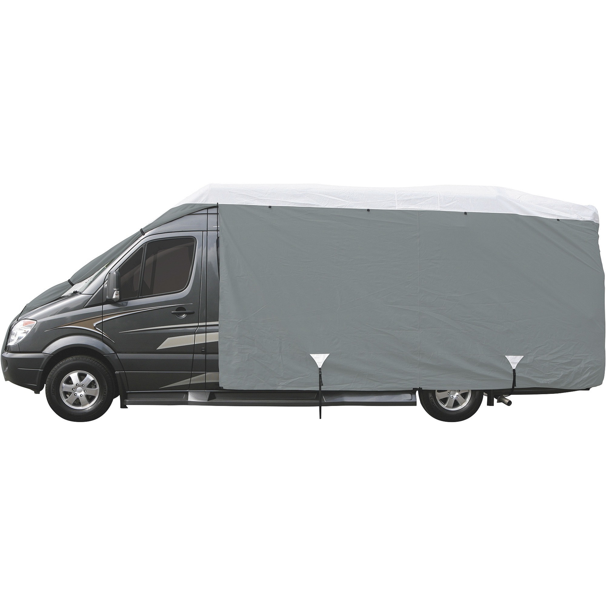 B Rvs Classic Accessories OverDrive PolyPRO 3 Deluxe Class B+ RV Cover, Gray ...