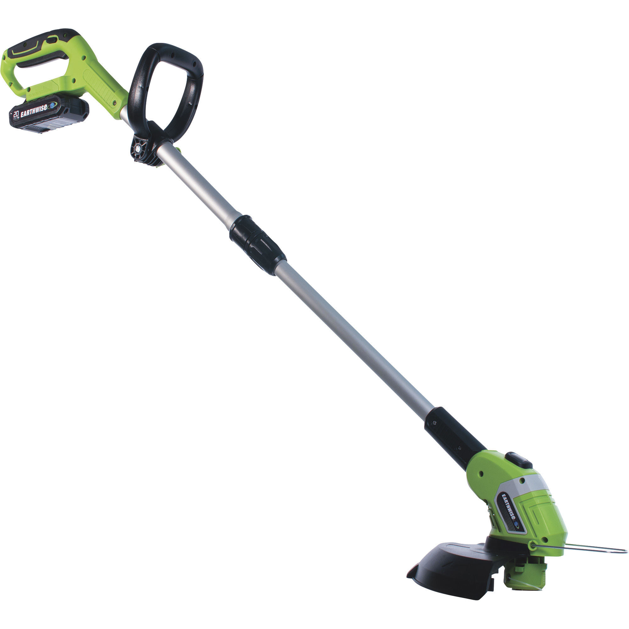  Earthwise LST02010 20-Volt 10-Inch Cordless String Trimmer,  2.0Ah Battery & Fast Charger Included, One Size : Patio, Lawn & Garden