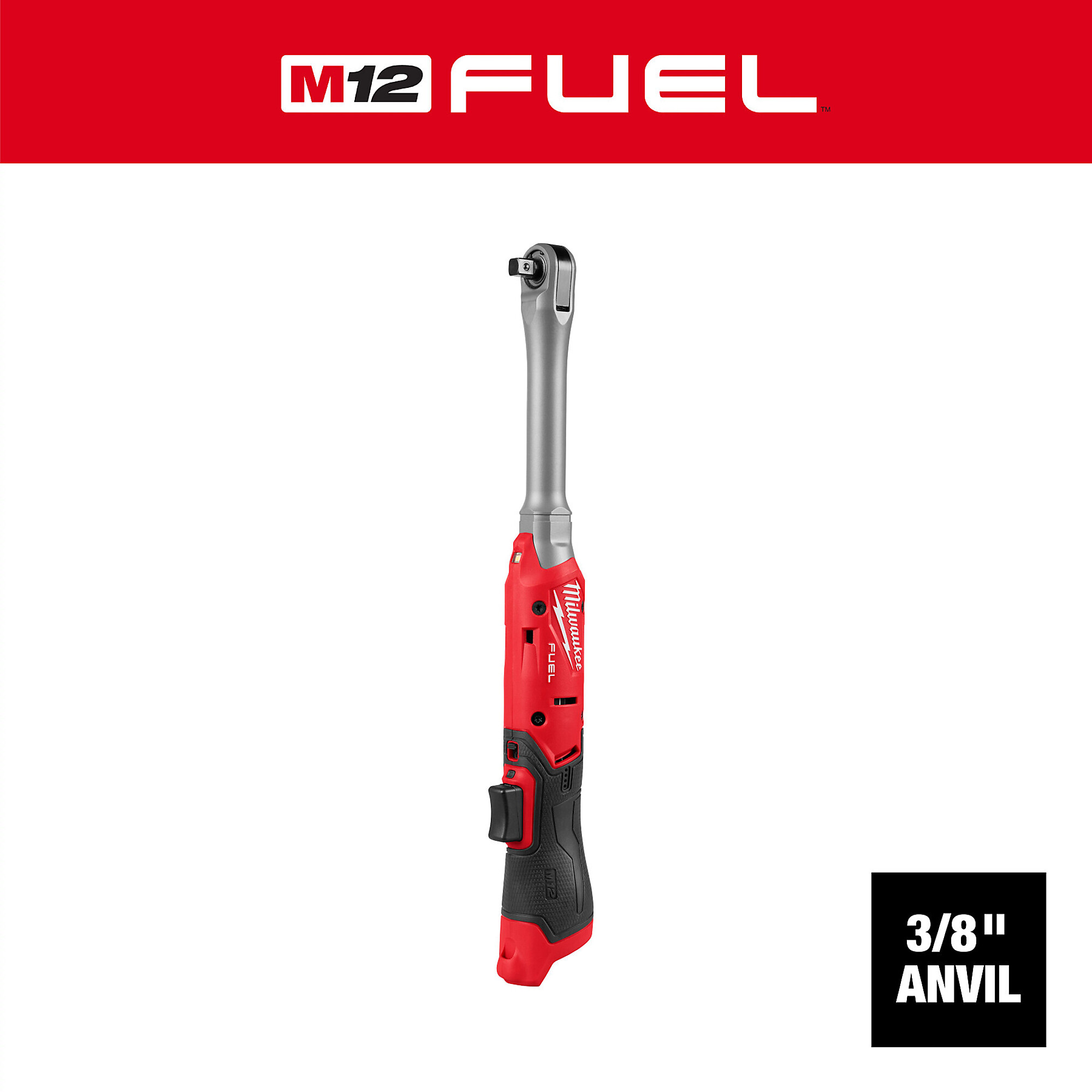 Milwaukee M12 FUEL™ 3/8" Extended Reach Ratchet, Model# 3059-20