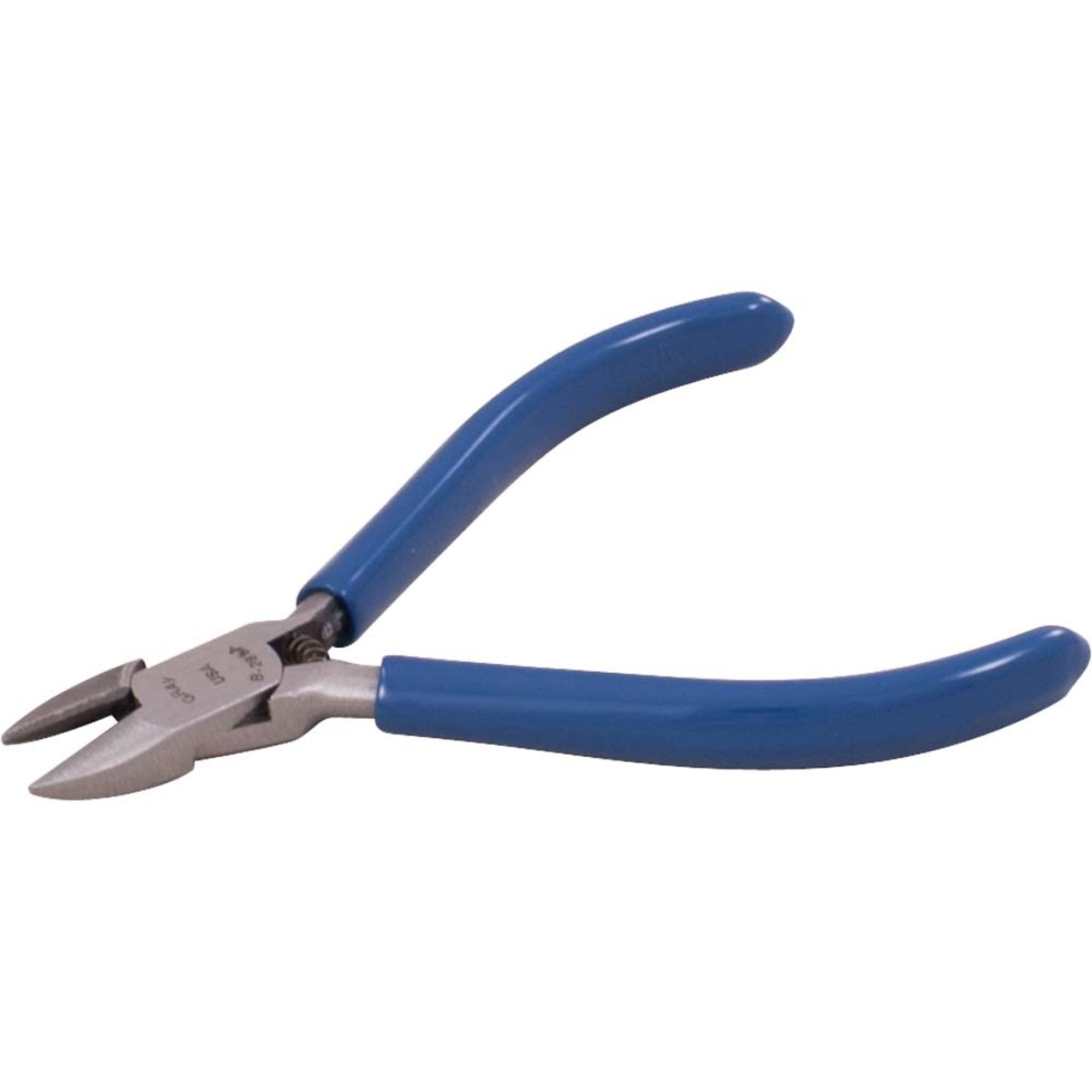 Gray Tools Round Nose Cutting Pliers, 4-1/4" Long, 1/2" Jaw