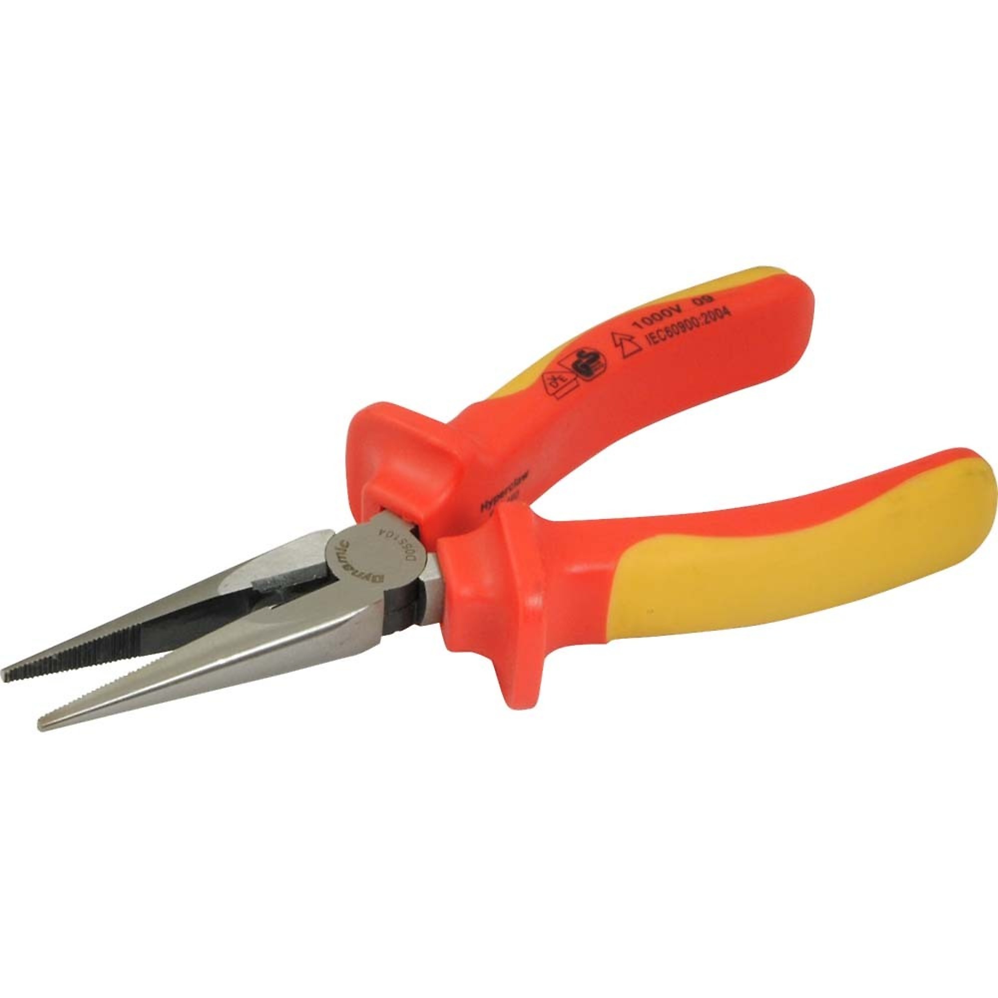 Dynamic Tools 6" Long Nose Pliers, 1000V Insulated