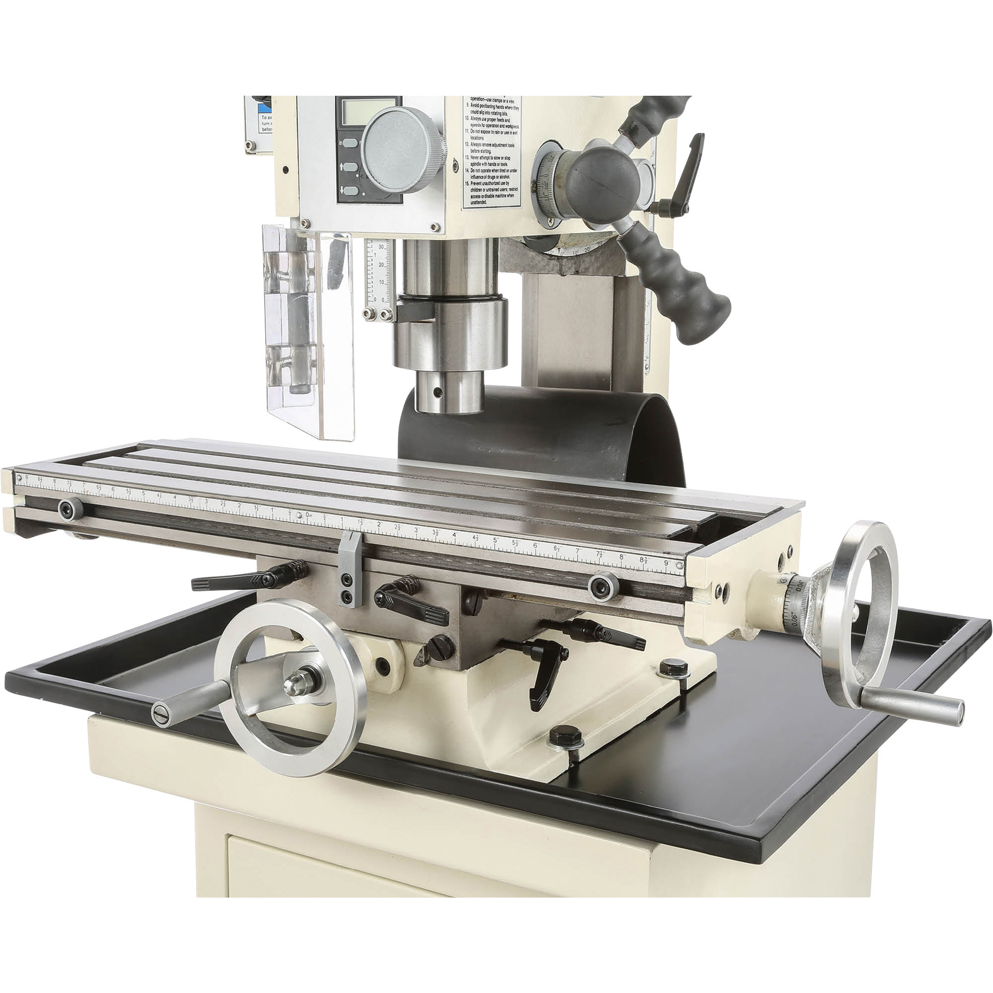 SHOP FOX Milling/Drilling Machine with DRO, 3/4 HP, 110V, Model M1116