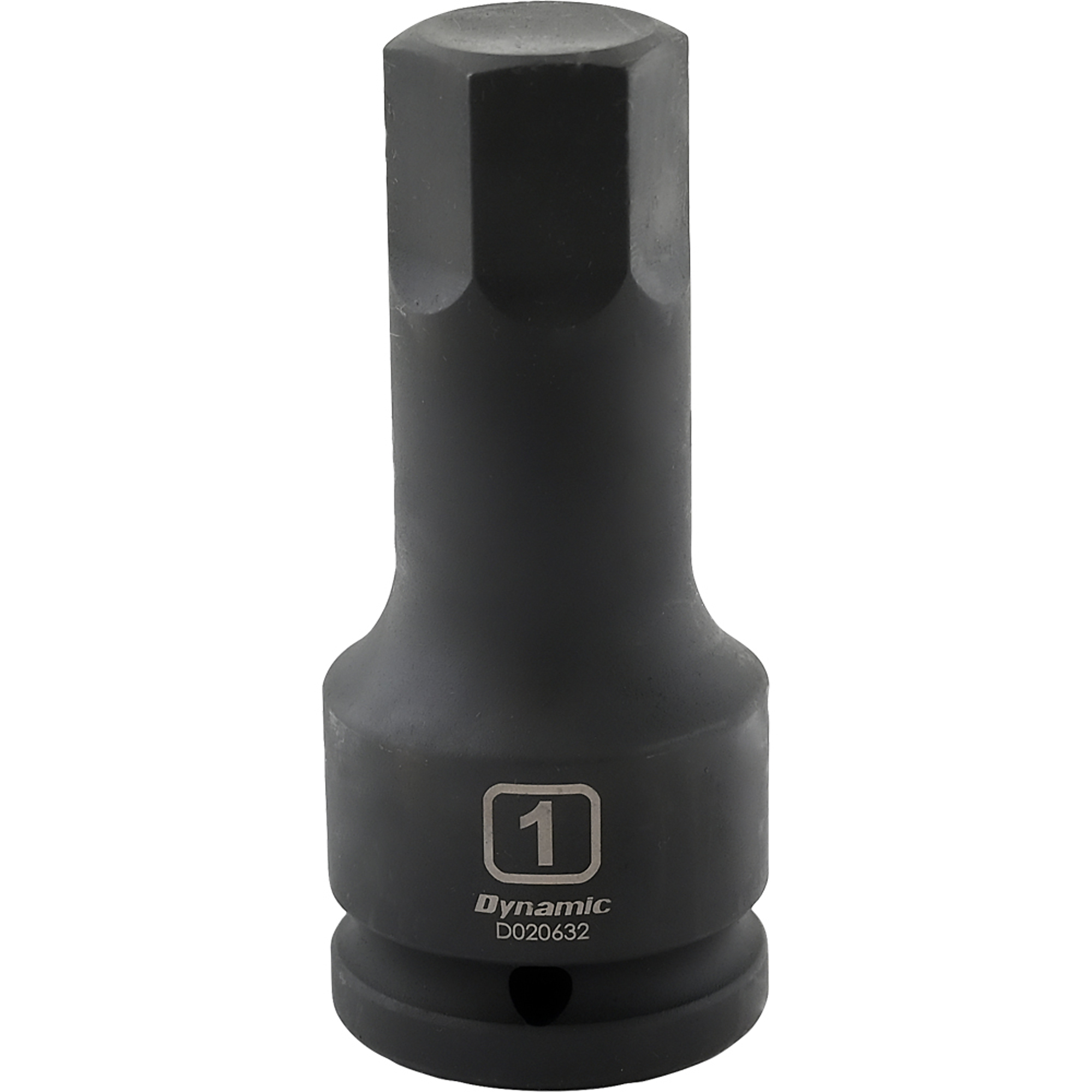 Dynamic Tools 3/4" Drive SAE Hex Head, 1”, Bit Impact Socket