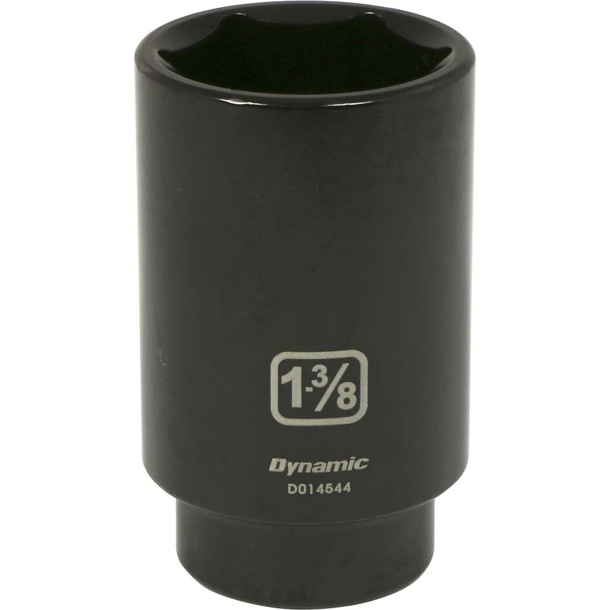 Dynamic Tools 1/2" Drive 6 Point SAE, 1-3/8" Deep Length, Impact Socket