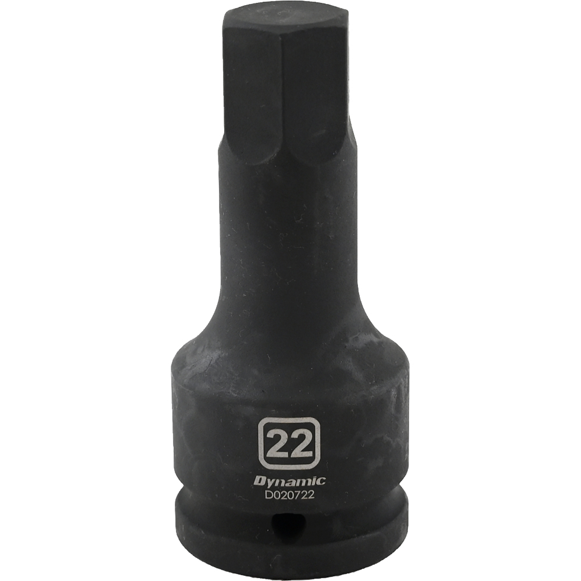 Dynamic Tools 3/4" Drive Metric Hex Head, 22mm, Bit Impact Socket