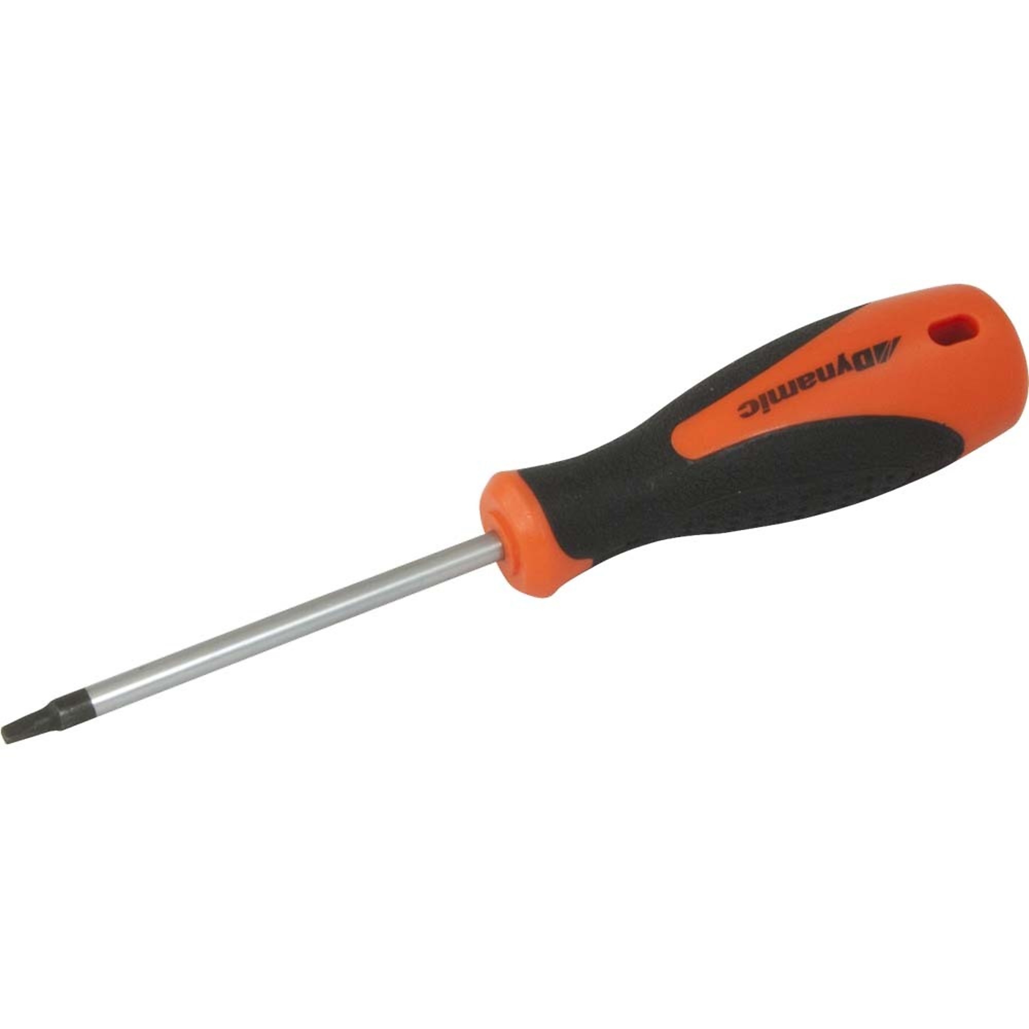 Dynamic Tools #3 Square Recess Screwdriver, Comfort Grip Handle