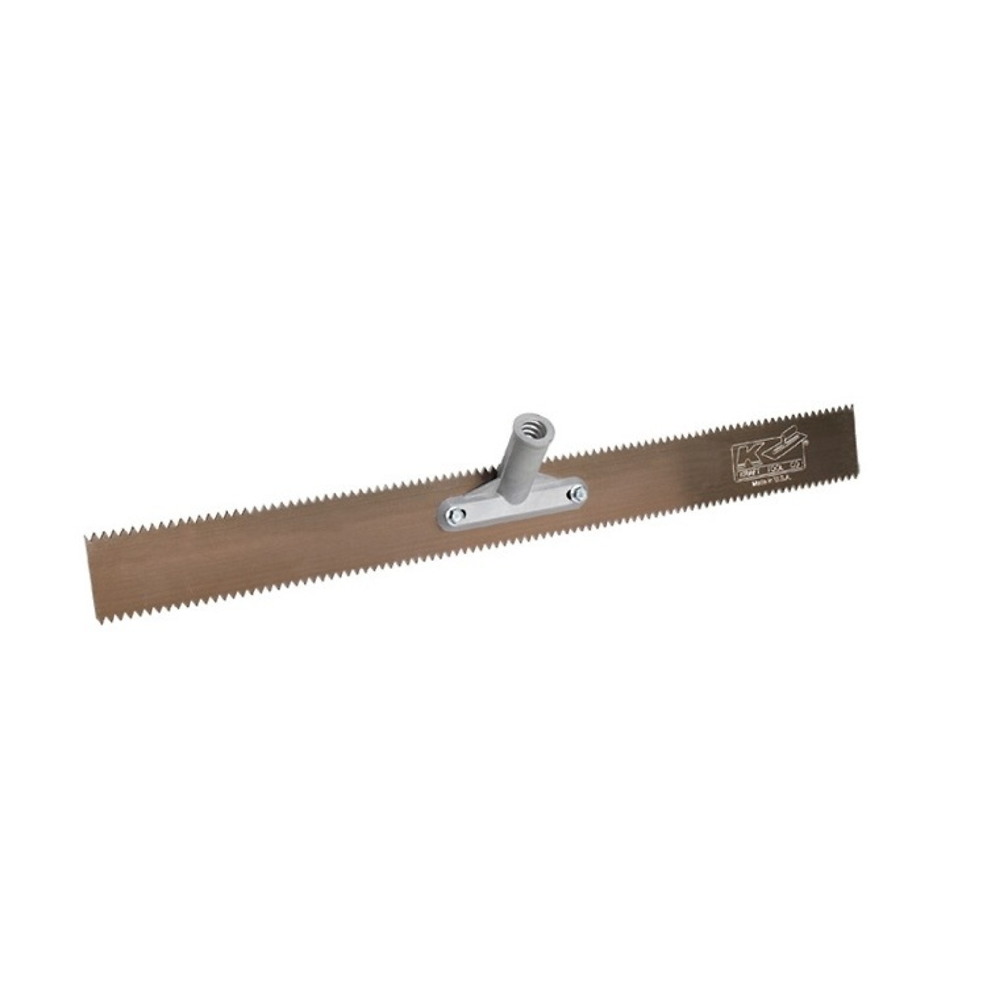 Kraft Tools GG594-01 24" Double 3/16" V-Notch Steel Rake w/o Handle