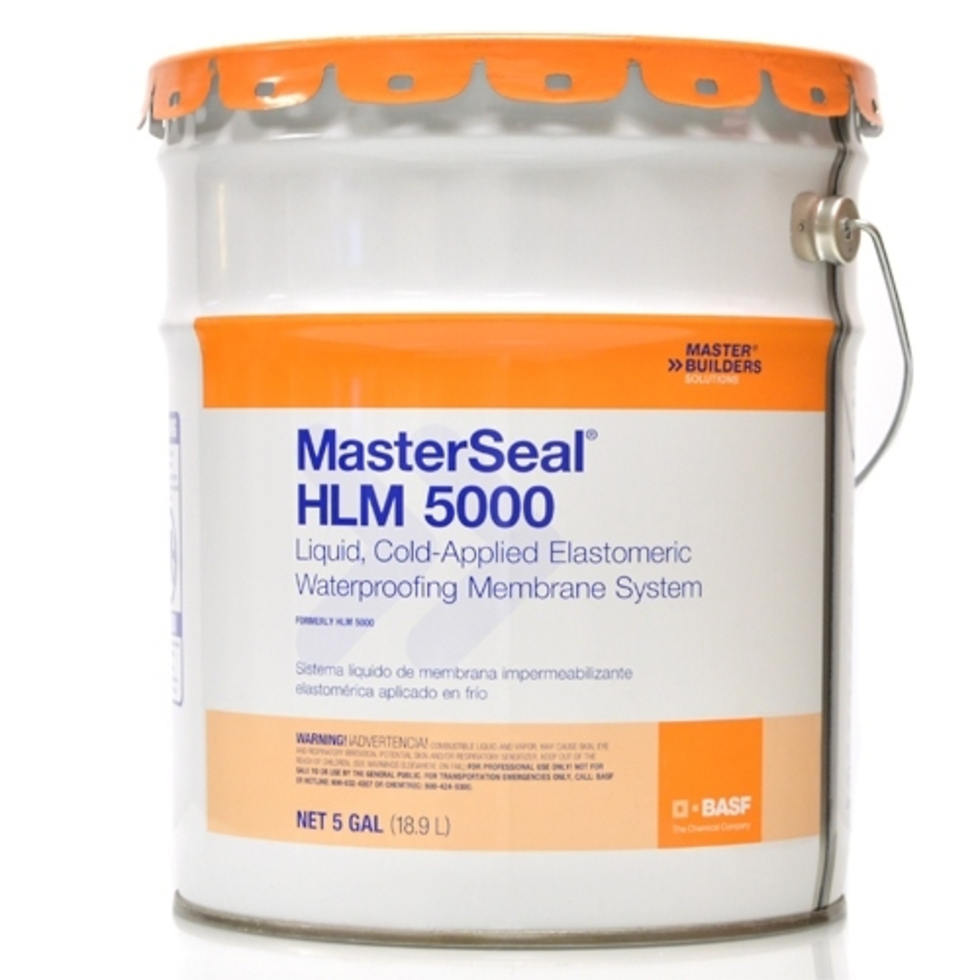 Sikalastic HLM 5000 T Trowel Grade Liquid Cold-Applied Elastomeric Waterproofing Membrane System 5 Gal