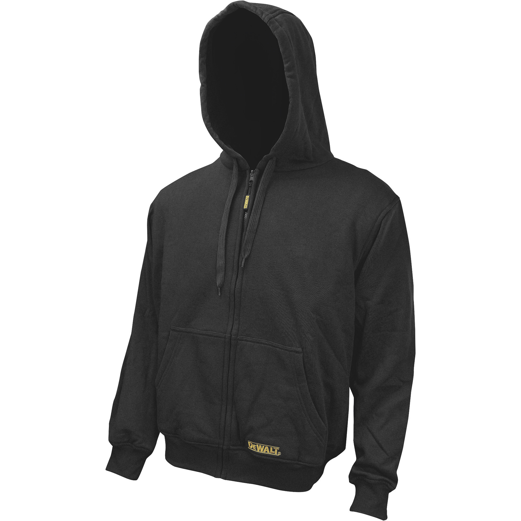DeWalt Heated Hoodie Sweatshirt, Black, Large, Model# DCHJ067B-L