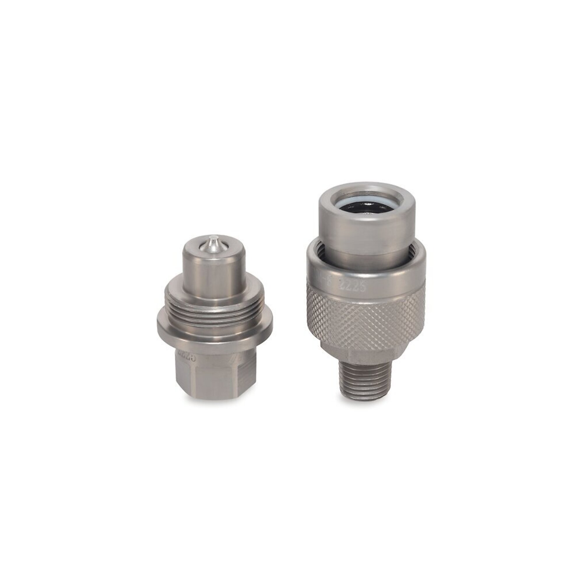 1/4" 10000 PSI High-Pressure Hydraulic Quick Coupler Set - 1/4" NPT Port