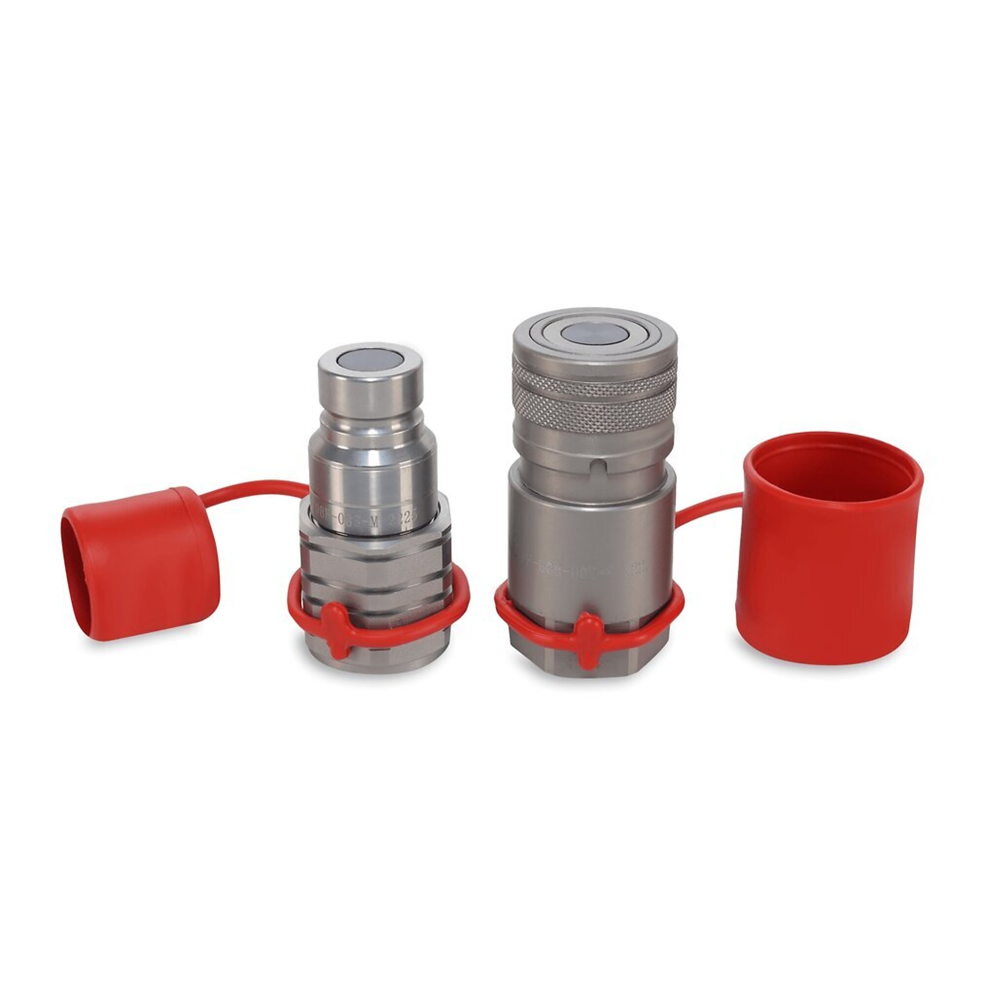 Magister 1/2? Flat Face Hydraulic Quick Couplers Set - 1/2? SAE Port