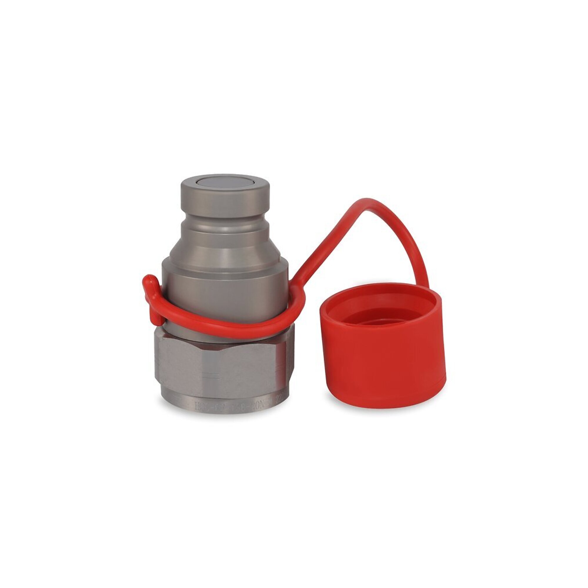Magister 1? Flat Face Hydraulic Quick Couplers Male - 1-1/4? NPT Port