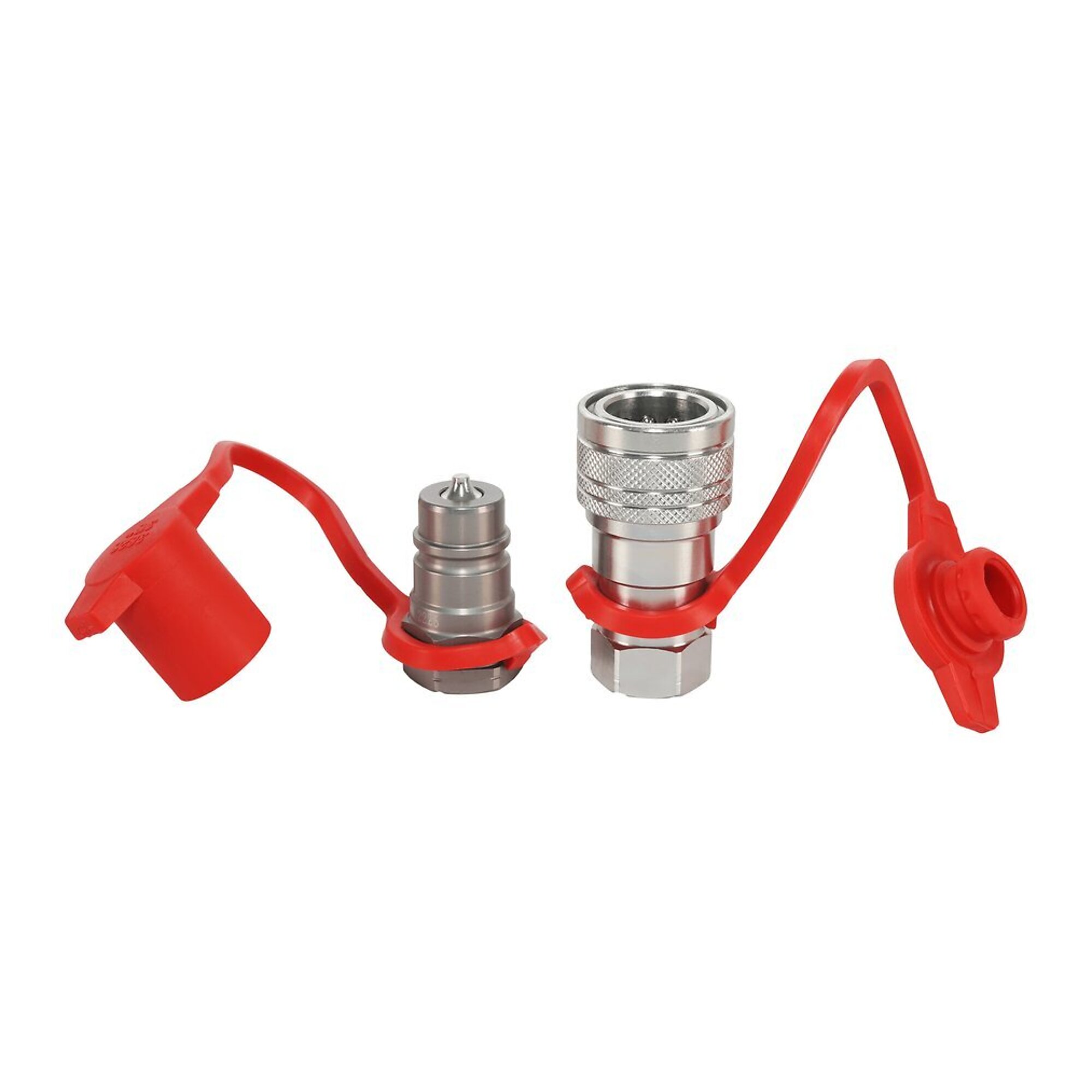 Magister 3/8? AG Hydraulic Quick Couplers Set - 3/8? NPT Port