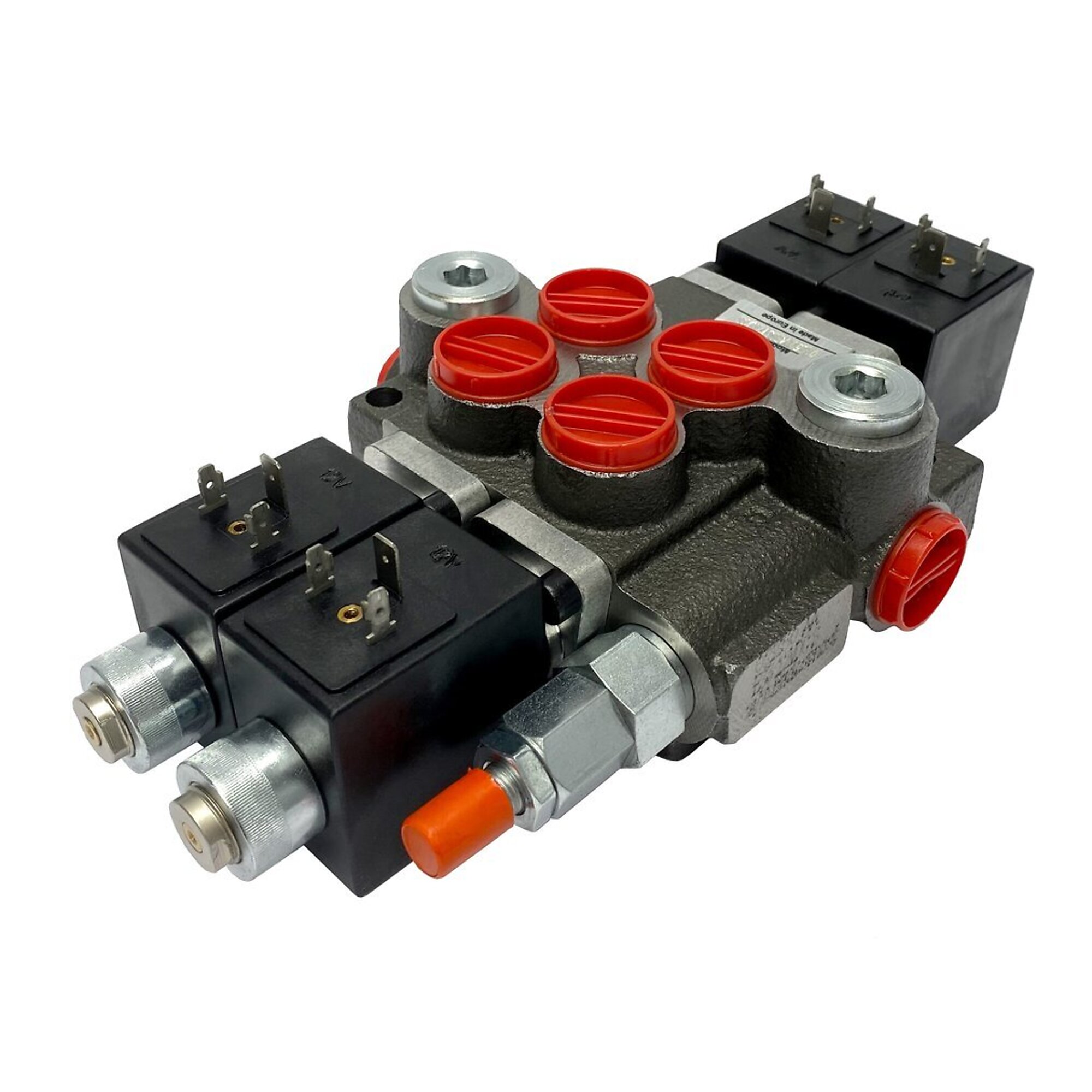 Magister 2 spool x 13 GPM solenoid hydraulic control valve HCV-S 2x13