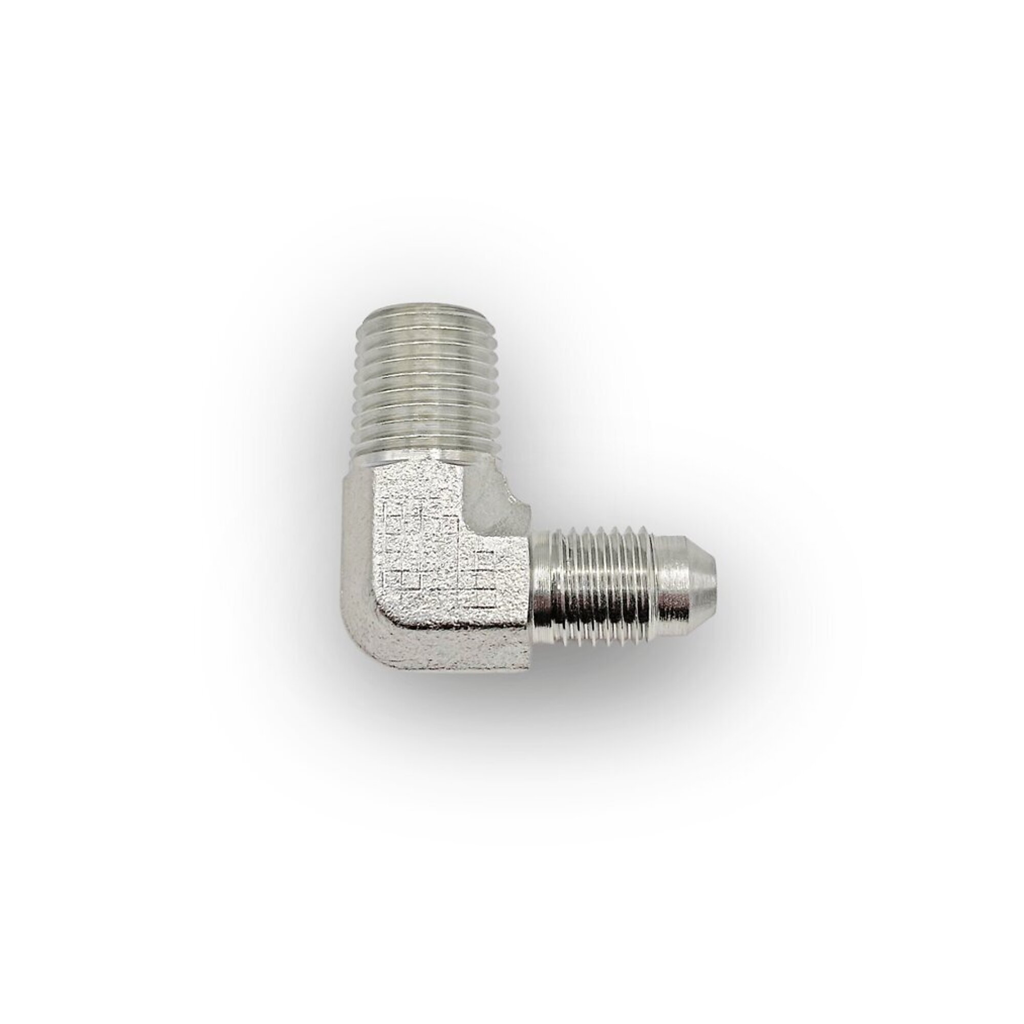 Magister 3/8" NPT Male x 3/8" JIC Male 90° Elbow Adapter