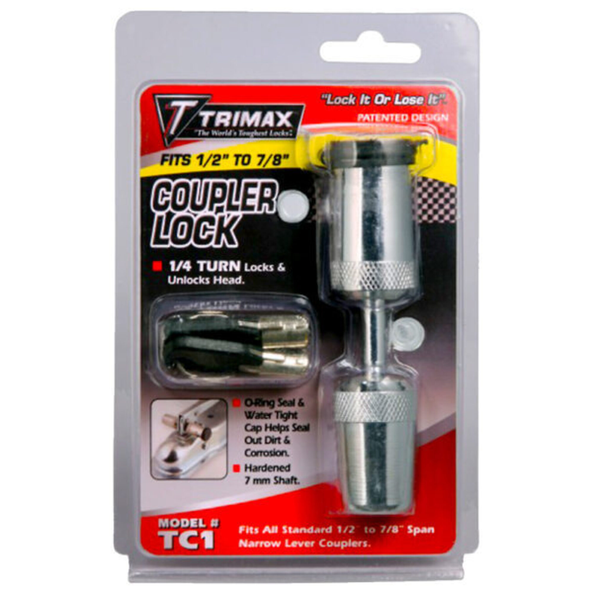 TRIMAX™ COUPLER LOCK (FITS COUPLERS WITH UP TO 7/8" SPAN)
