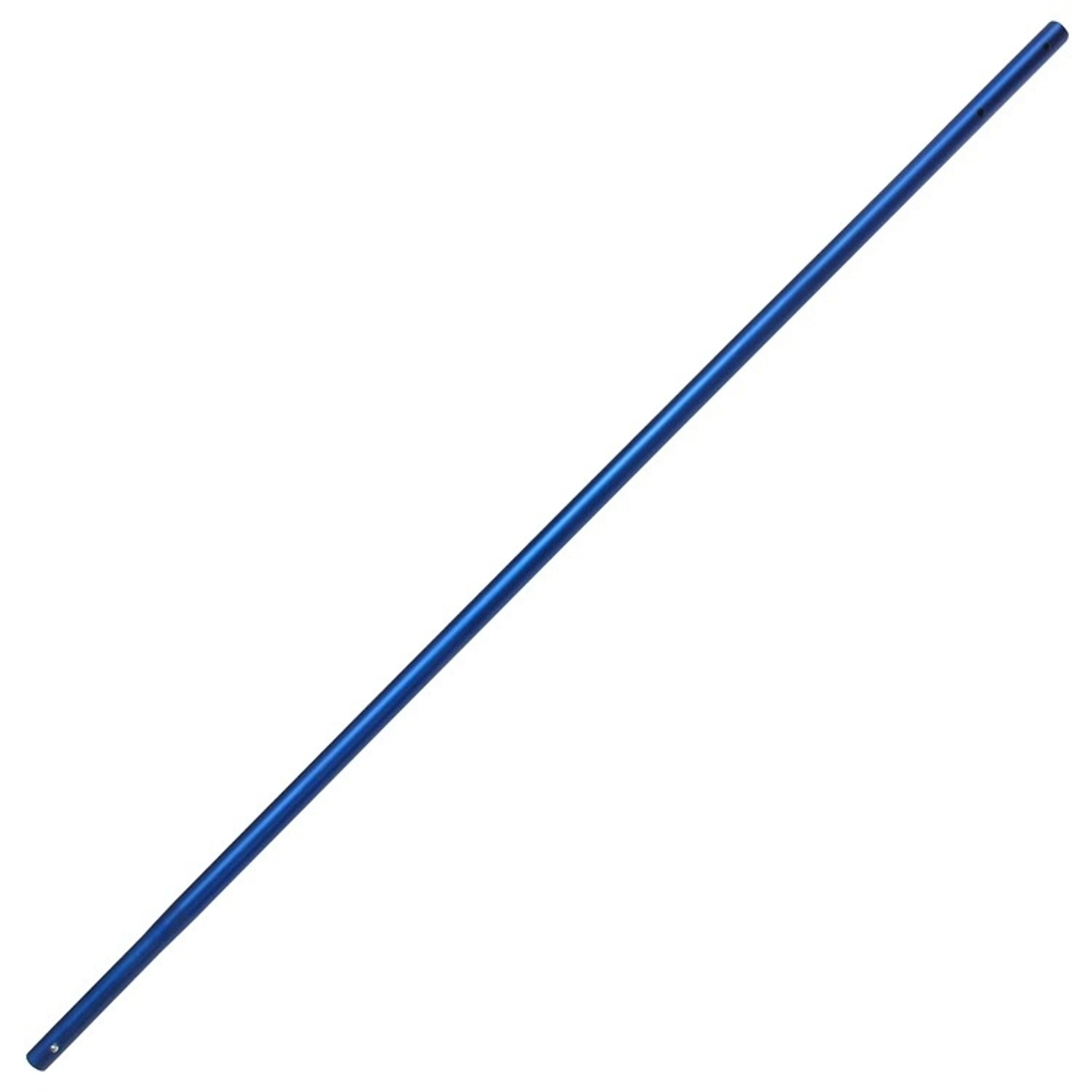 Kraft Tools CC336B 6' Anodized Aluminum Button Handle with 1-3/8" Diameter and a Single Button Clip (Blue), 6PK